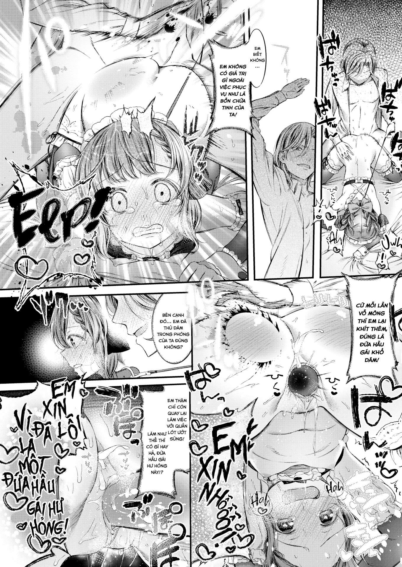 Đọc truyện hentai Công Việc Của Hầu Gái - Oneshot