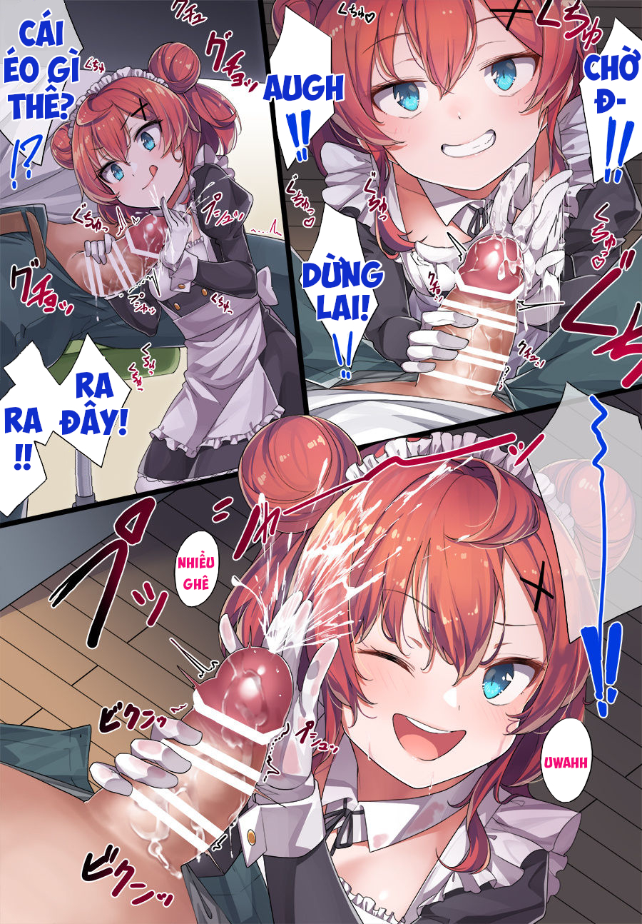 Đọc truyện hentai Dịch vụ đặc biệt của hầu gái Kazuki (full màu) - Phần 1