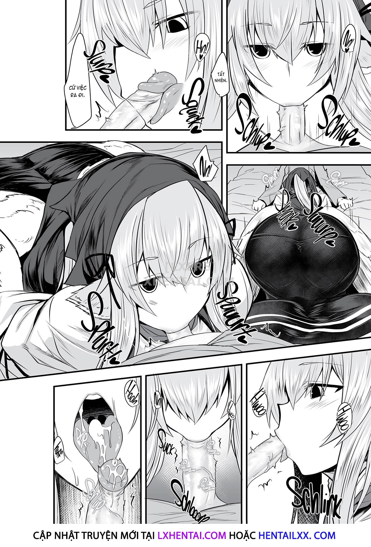 Đọc truyện hentai Feathery Maid Miss Yachiyo - Oneshot
