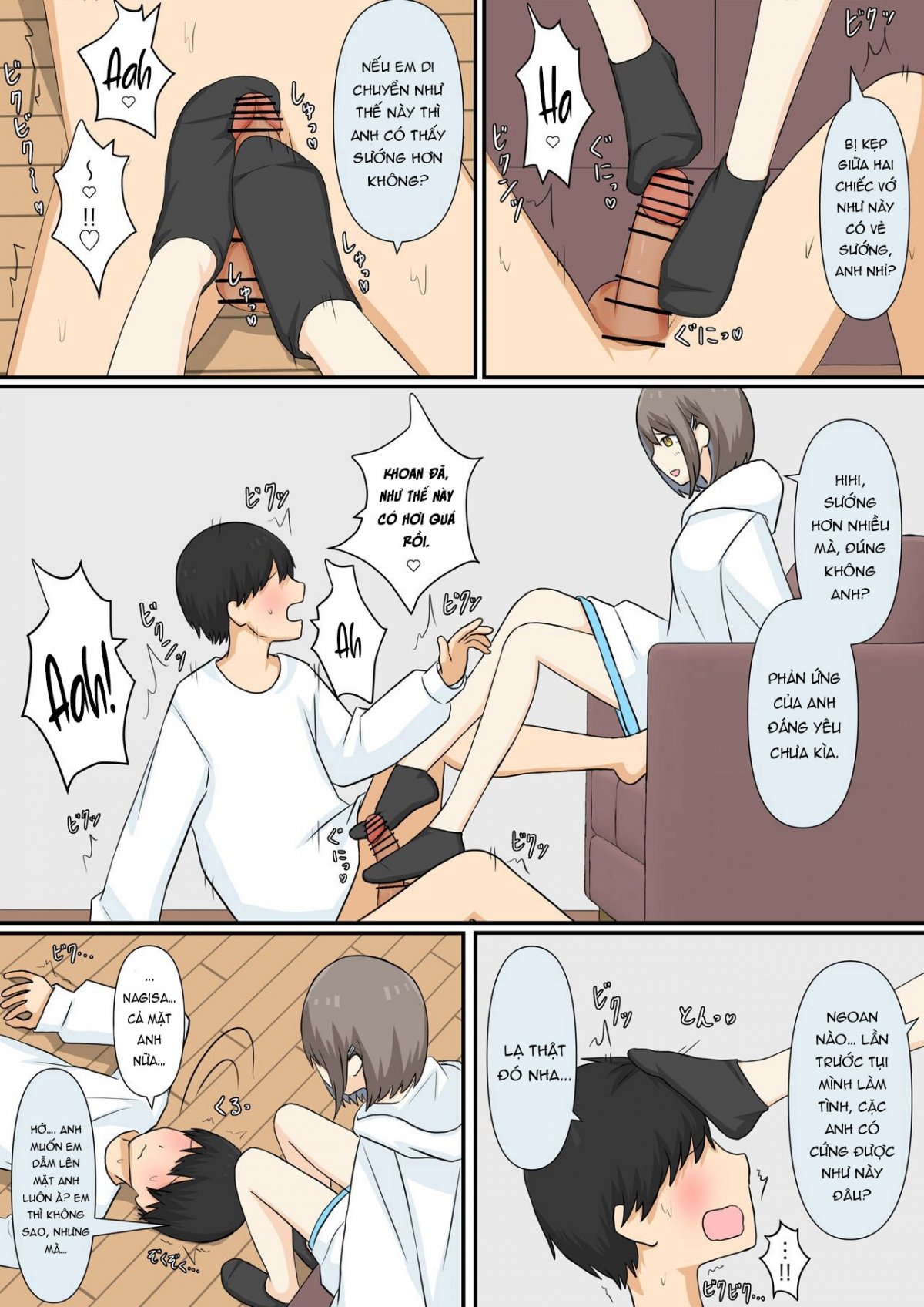 Đọc truyện hentai Bị bạn gái bắt nạt - Oneshot