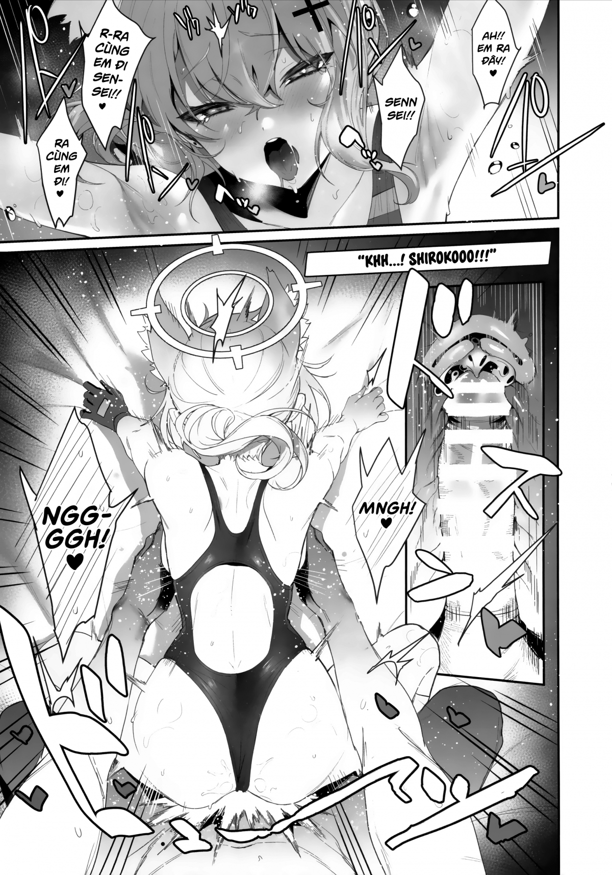 Đọc truyện hentai Bị Shiroko siuuuu hứng tình ép vào khách sạn tình yêu - Oneshot