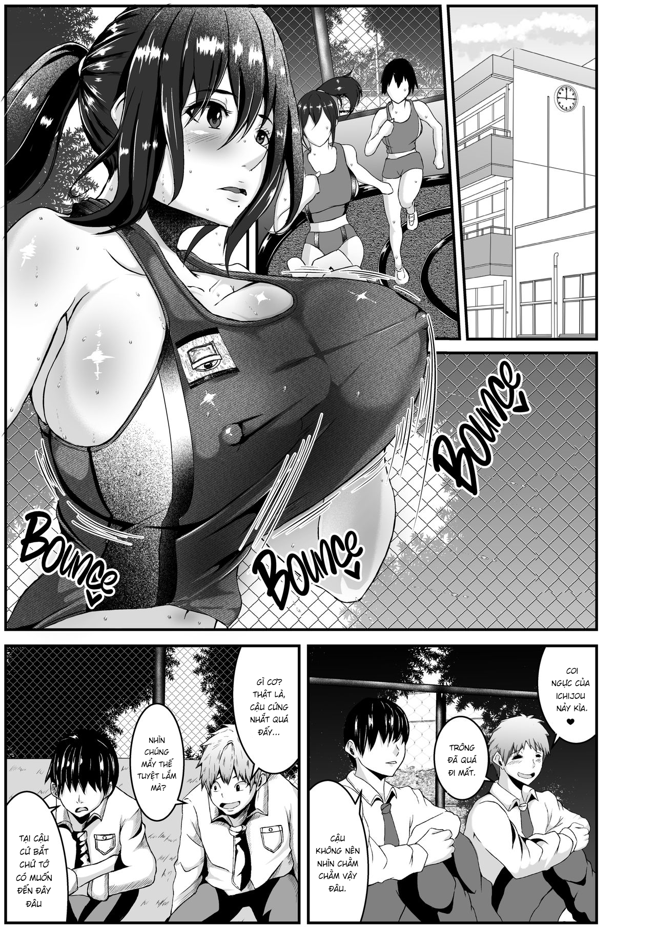 Đọc truyện hentai Thịt hai bà senpai ở câu lạc bộ điền kinh - Oneshot