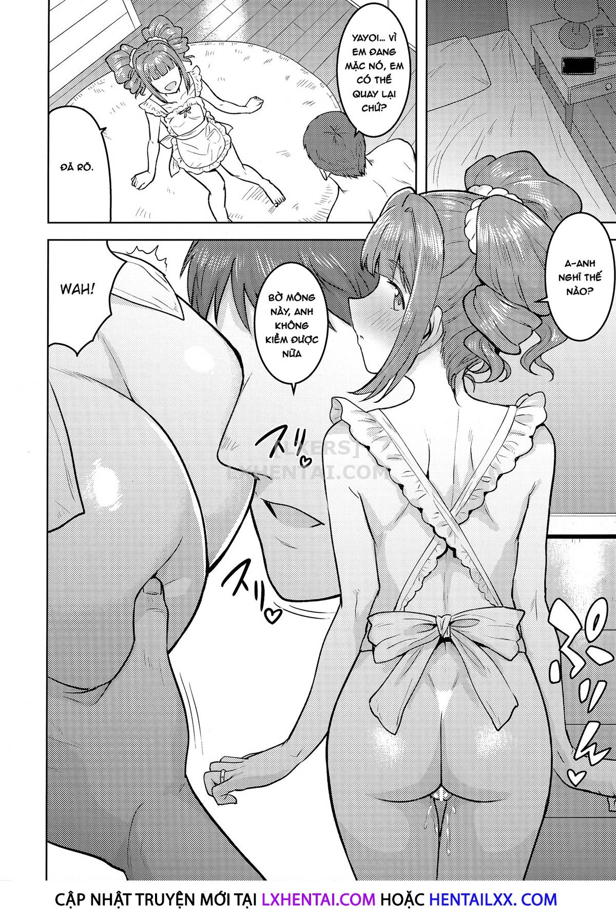 Đọc truyện hentai Yayoi to Apron - Oneshot