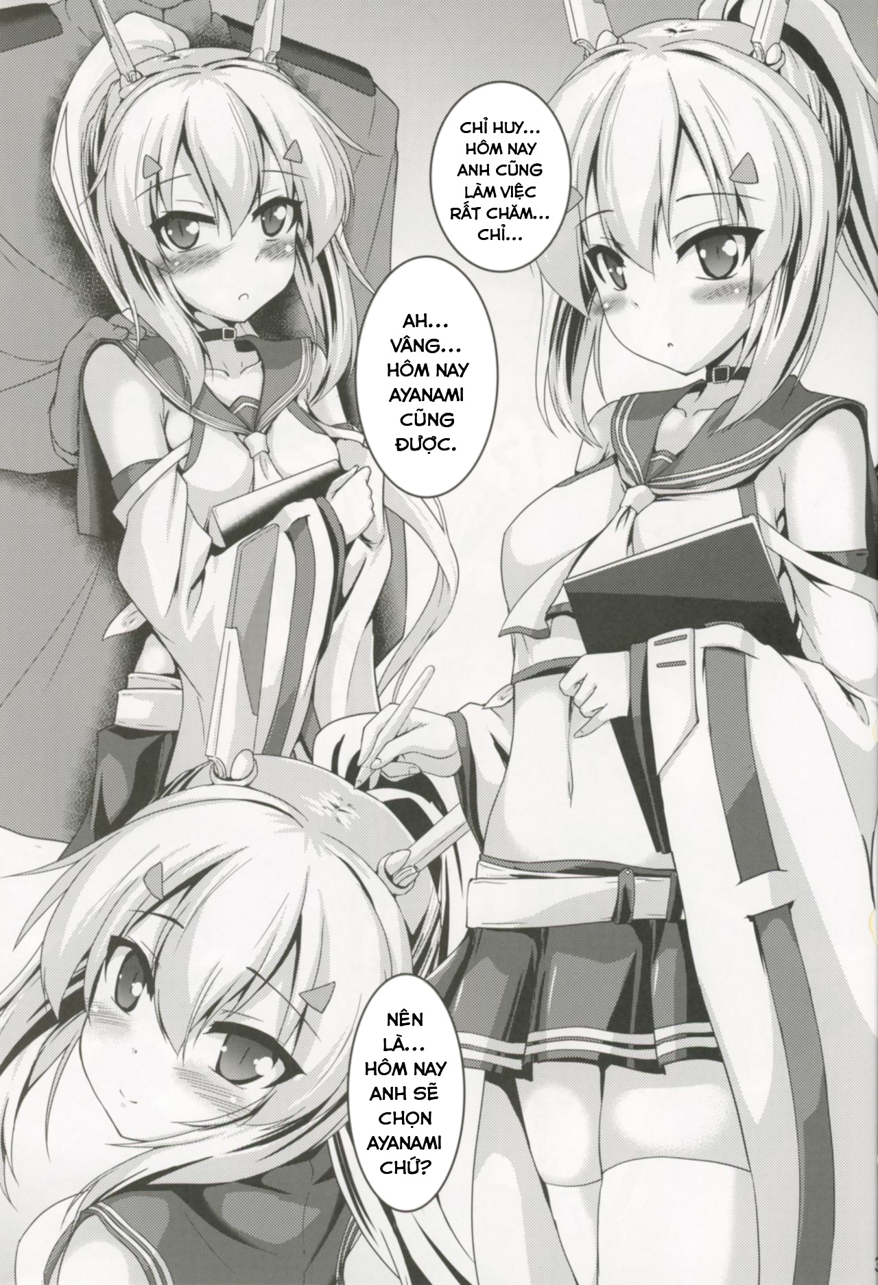 Đọc truyện hentai Hôm nay tôi sẽ ở Ayanami. . . Là nó - Oneshot