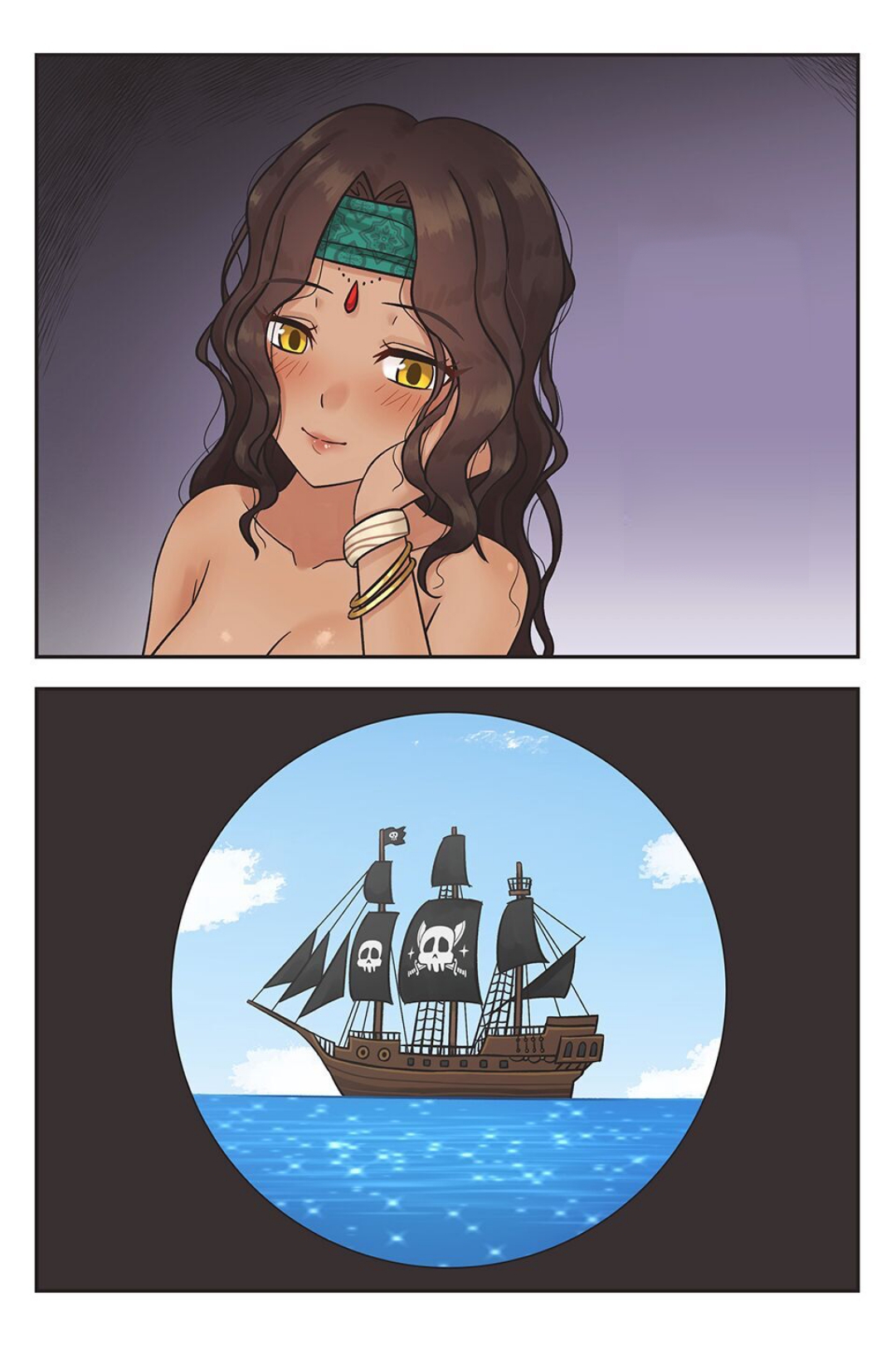 Đọc truyện hentai Rowan thuyền trưởng tóc đỏ - Chap 4