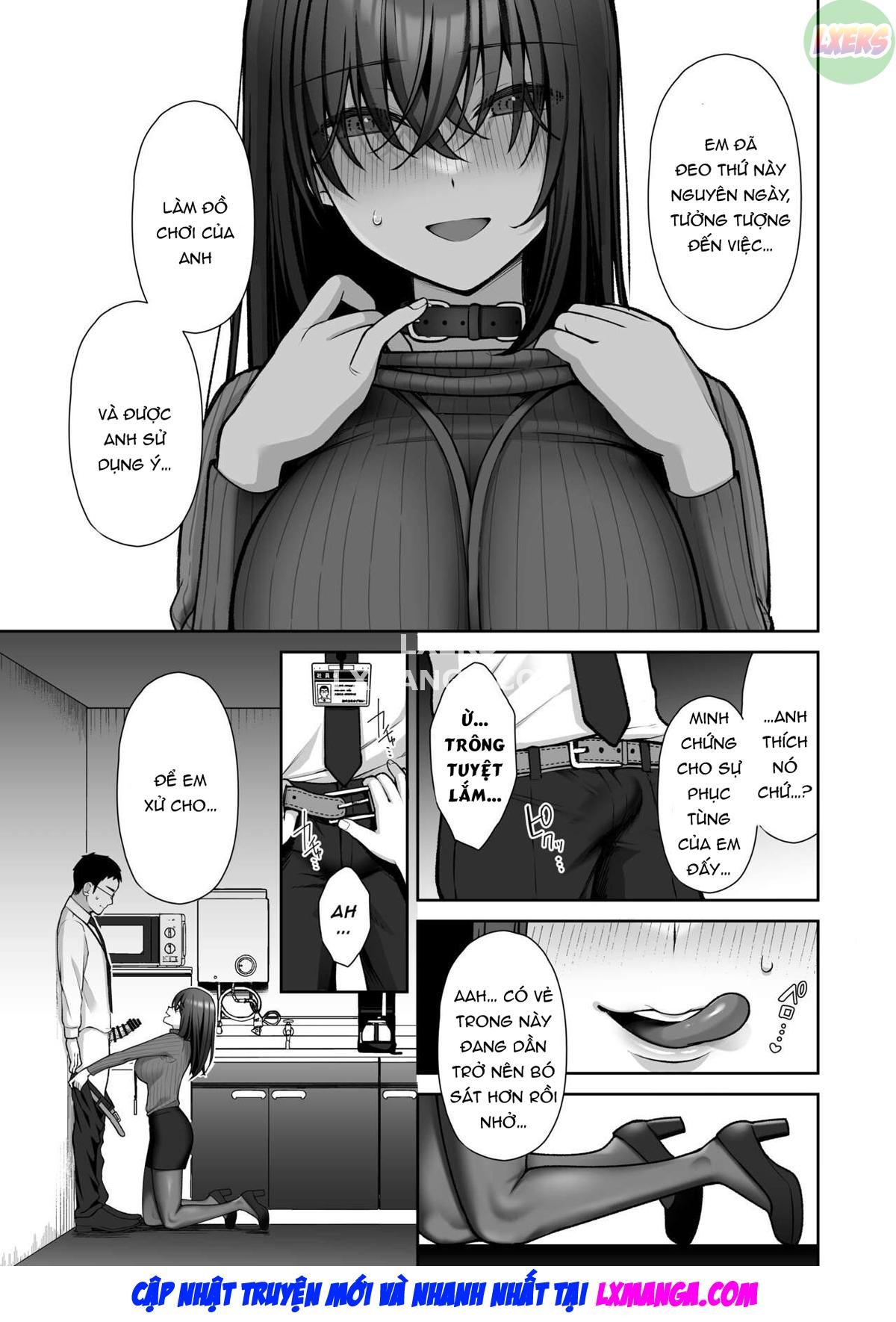 Đọc truyện hentai An Office Lady's Behind The Scenes Masochistic Onahole Training - Chap 2