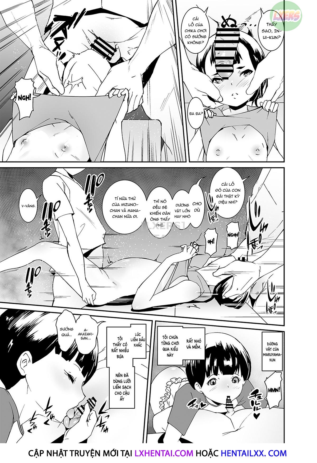 Đọc truyện hentai Papa-Tachi No Hinpyoukai - Oneshot