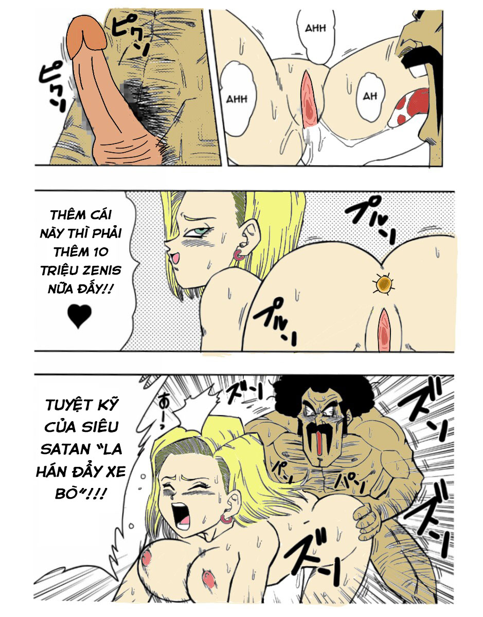 Đọc truyện hentai 18-gou to Mister Satan!! Seiteki Sentou! (Dragon Ball Z) [Decensored] - Oneshot