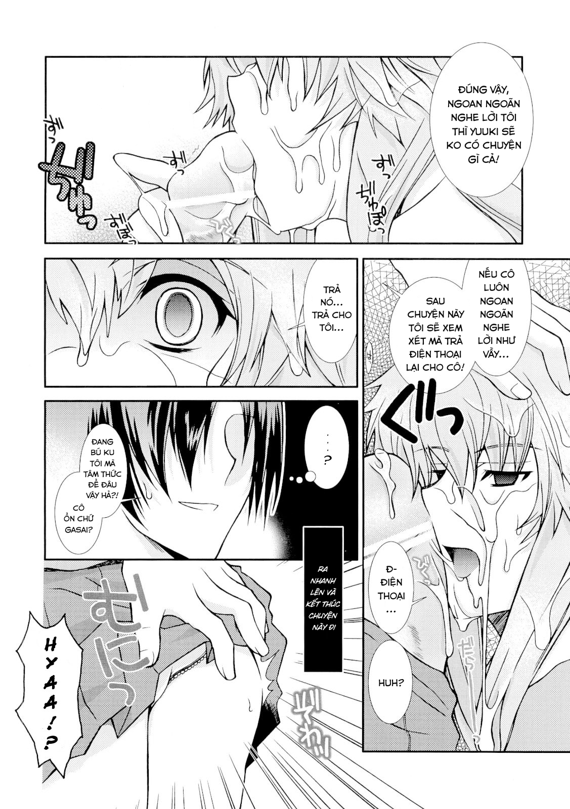 Đọc truyện hentai Vì bảo vệ cái bí mật gì đó mà tui cũng ko biết cho yuuki mà yuno làm tất cả - Oneshot