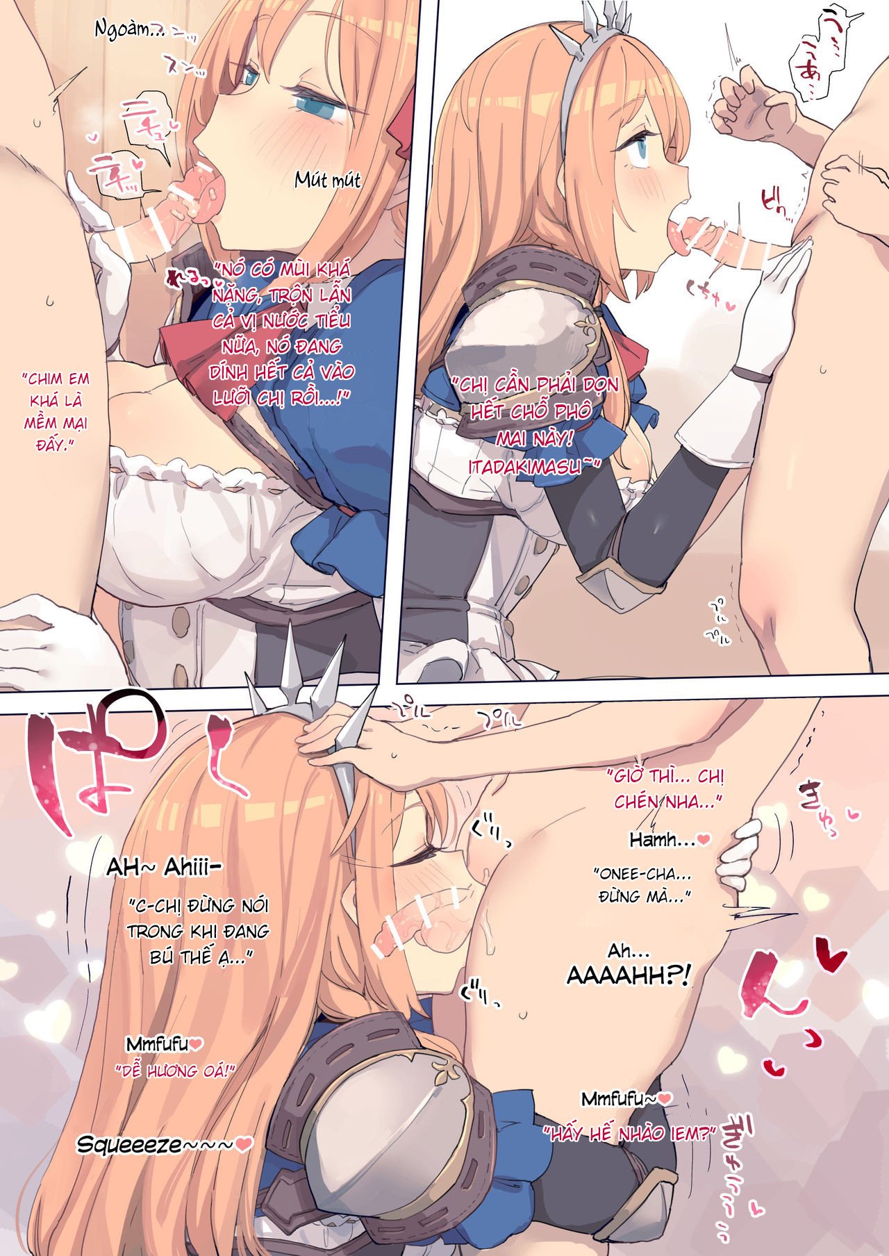 Đọc truyện hentai Pecorine no Tabetai Mono - Oneshot