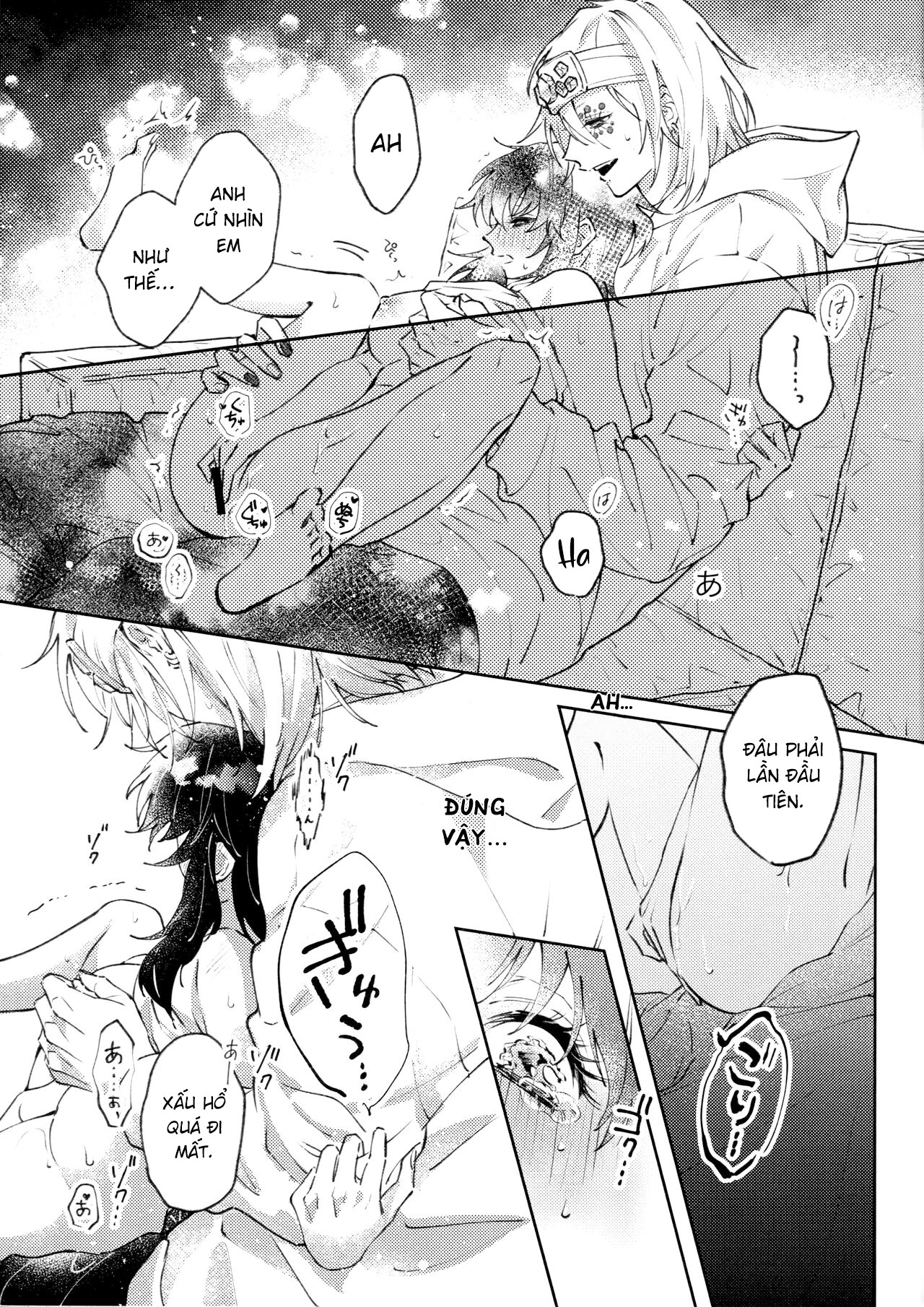 Đọc truyện hentai Uzui và 3 cô vợ - Oneshot