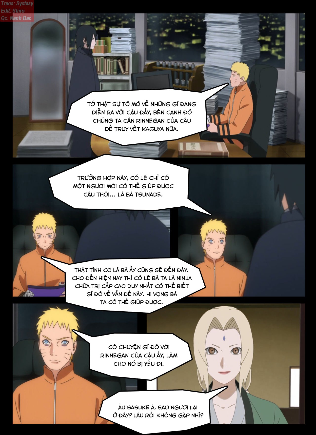 Đọc truyện hentai Special Treatment By Lady Tsunade - Chap 1