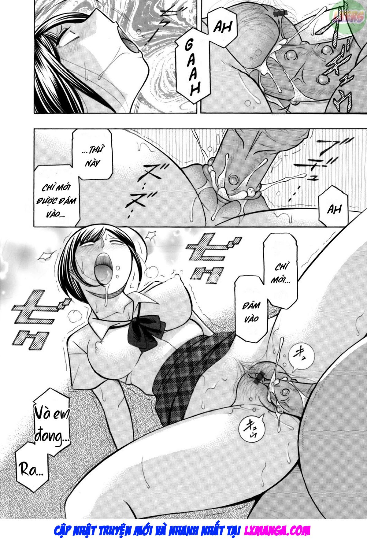Đọc truyện hentai Nữ giáo viên dâm đãng và em học sinh may mắn - Chap 7