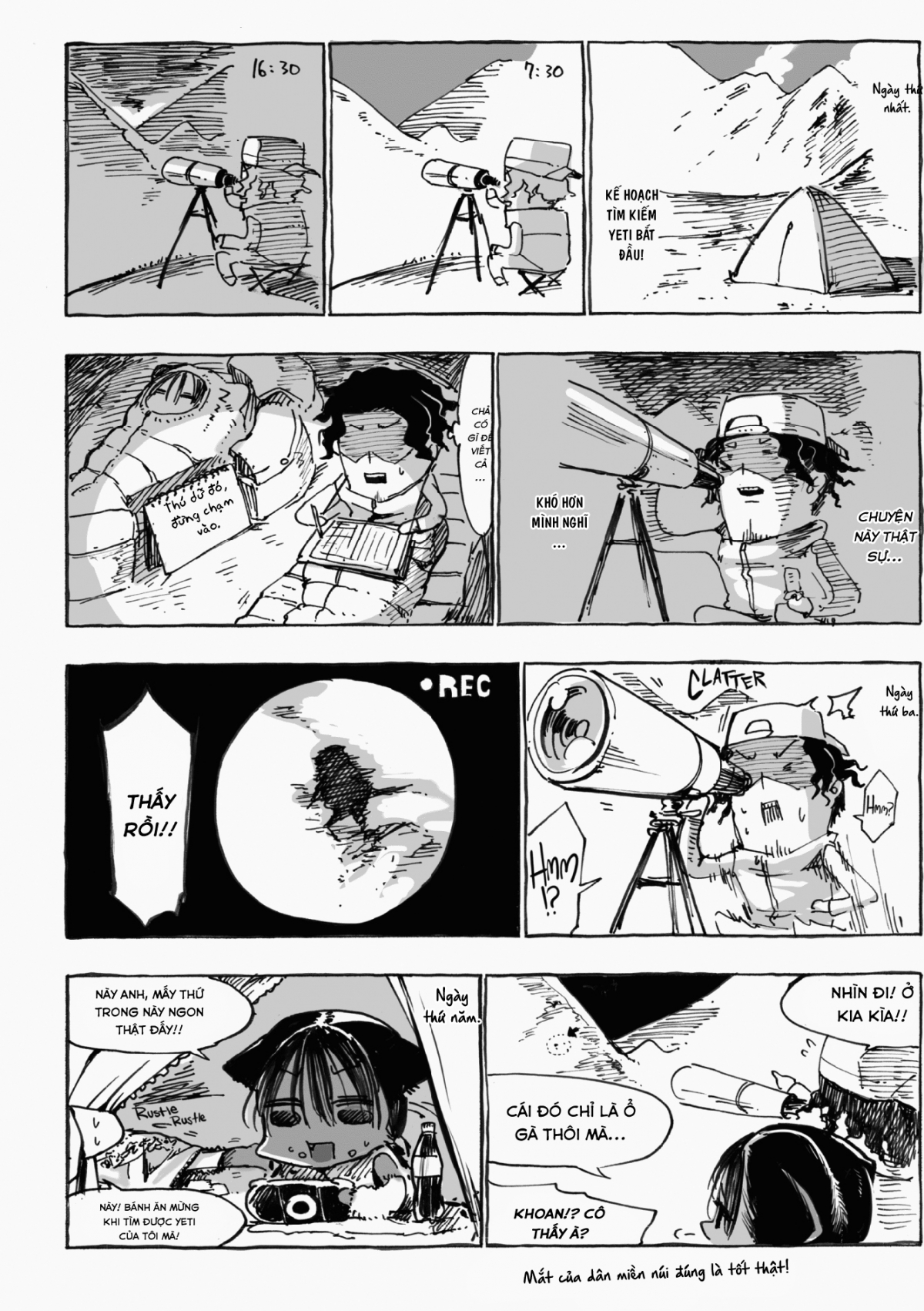 Đọc truyện hentai Truy Tìm Yeti - Oneshot