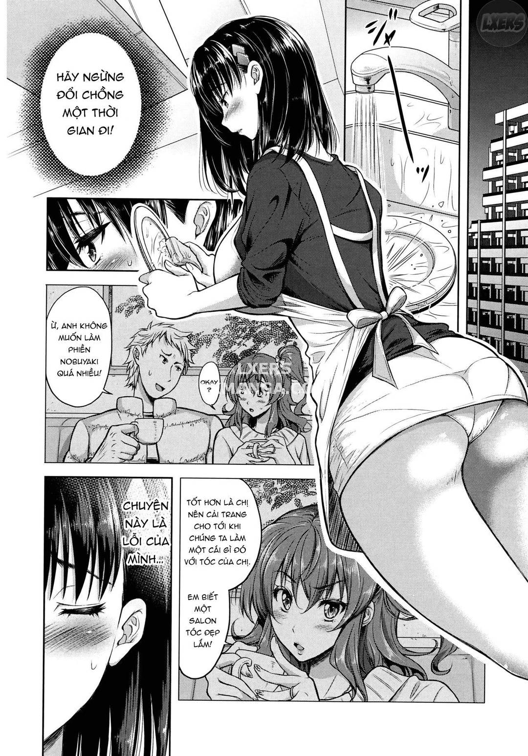 Đọc truyện hentai Khuôn mặt dâm đãng  và thực sự thèm tình - Chap 3