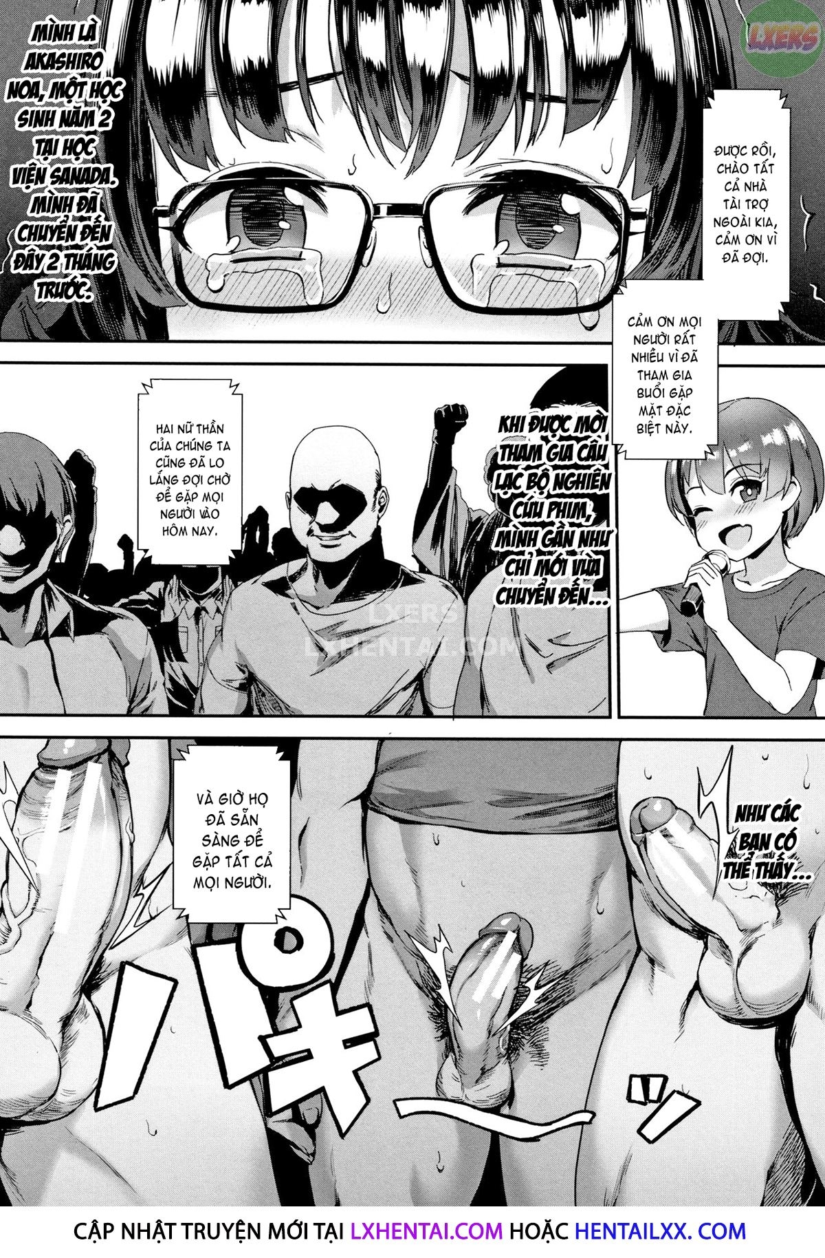 Đọc truyện hentai Gakuen Rankou - Chap 2