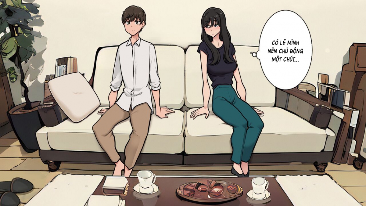 Đọc truyện hentai The Gloomy Woman Who Came to Hunger for Me Once We Started Dating - Oneshot
