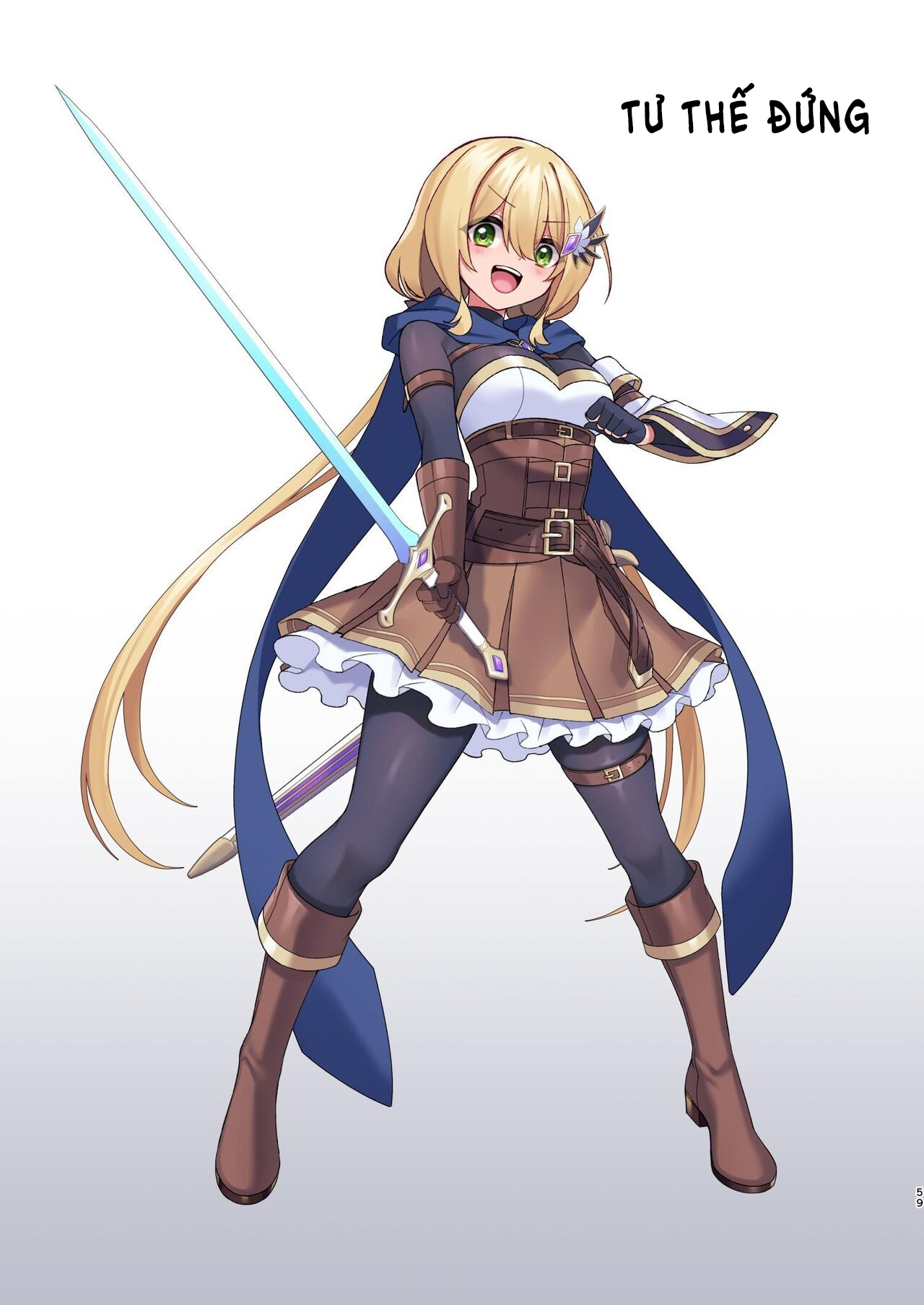 Đọc truyện hentai Chuyến phiêu lưu của anh hùng-chan đã đi đến hồi kết - Oneshot