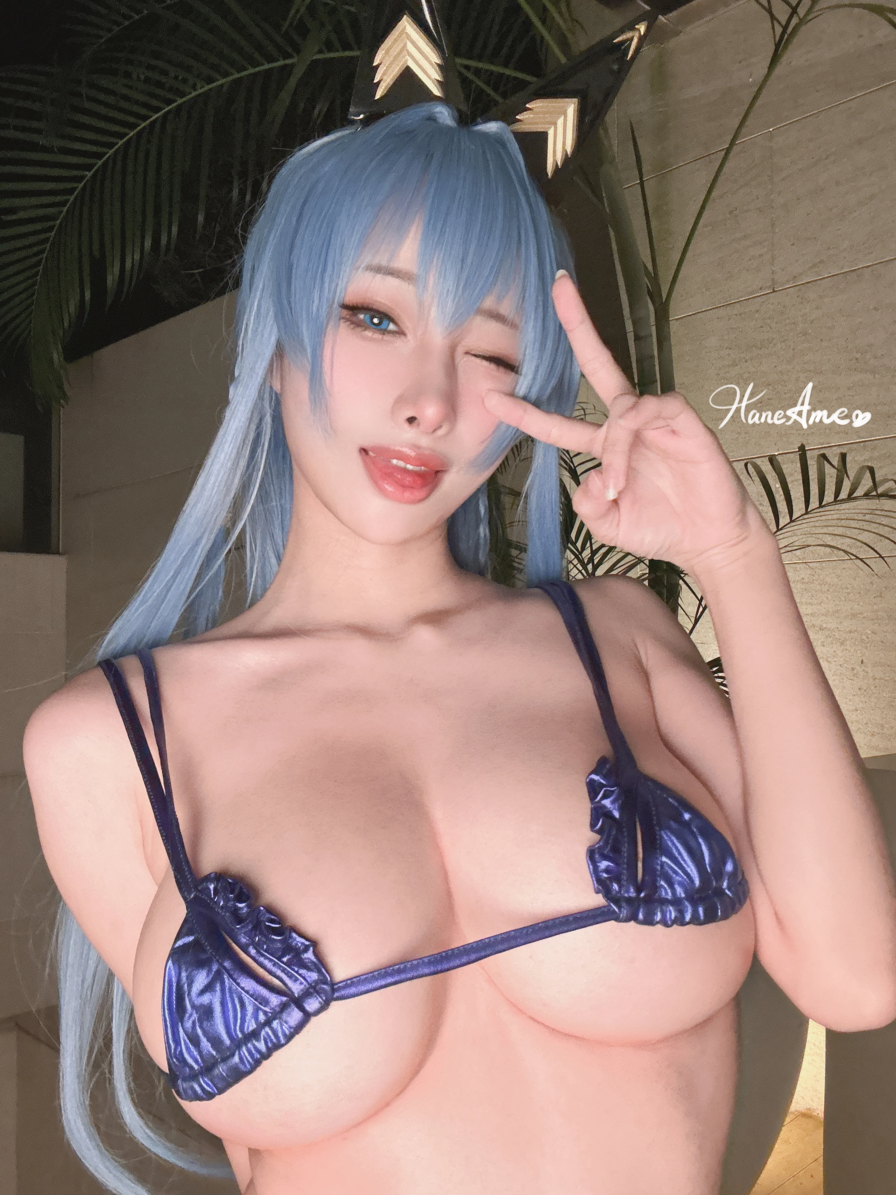 Đọc truyện hentai Tuyển tập Albums siêu phẩm Cosplay - Chap 156 - [HaneAme] Áo tắm