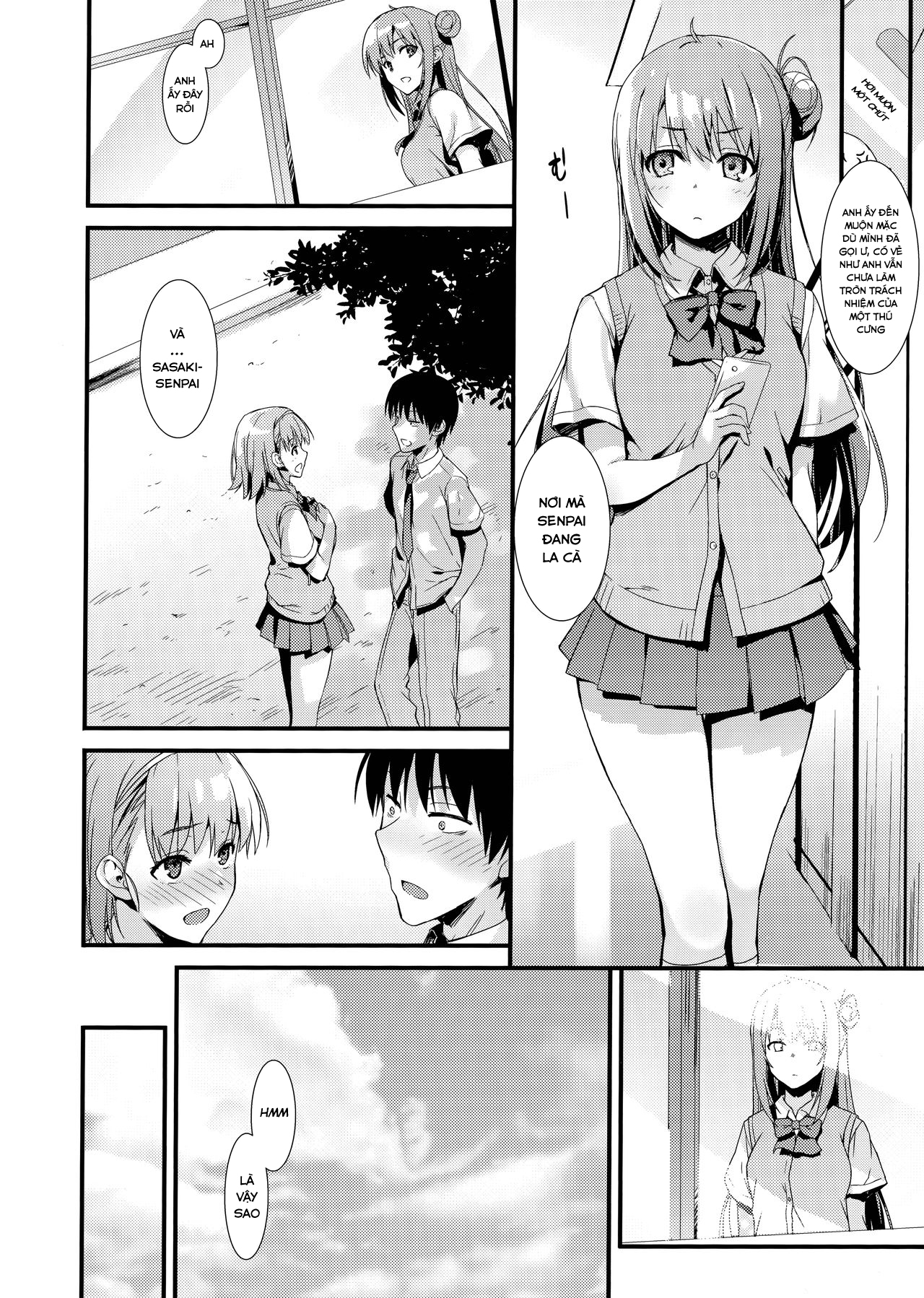 Đọc truyện hentai Echi Echi Kouhai-Chan! - Oneshot