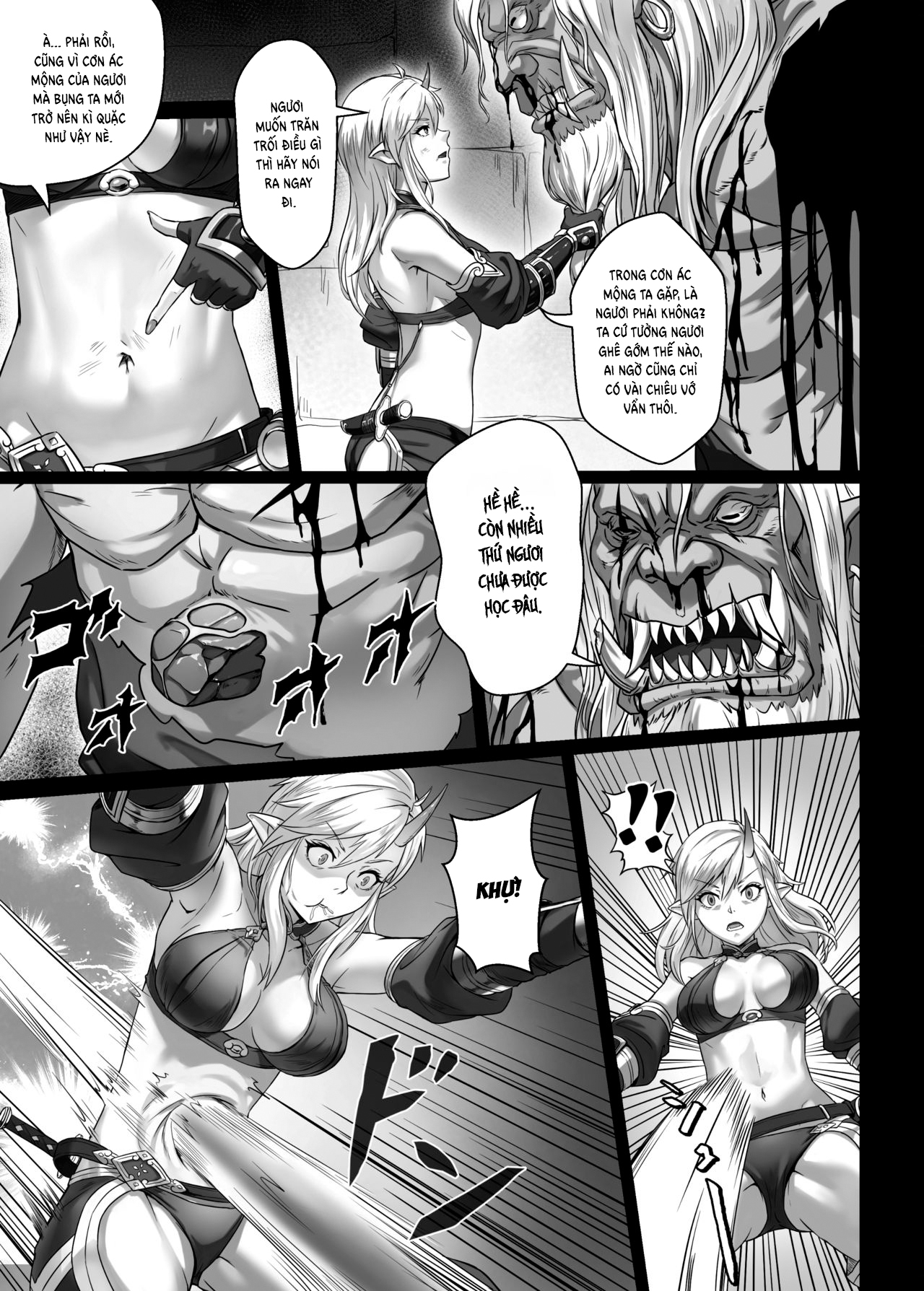 Đọc truyện hentai Toubatsu Note Orc Zoku Yousai Hen - Oneshot