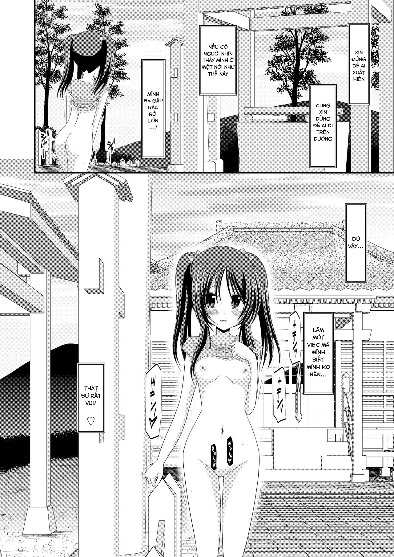 Đọc truyện hentai Cô gái thích khoả thân - Ngoại truyện 1: Thủ dâm ở chùa