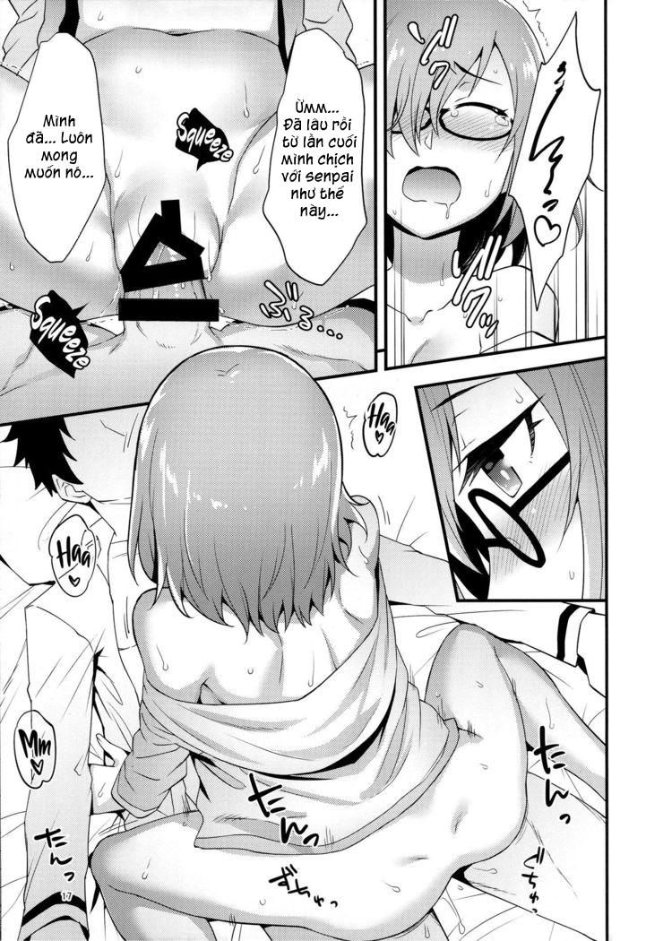 Đọc truyện hentai Mash ga Event de Neteru Senpai ni Itazura Suru Hon - OneShot