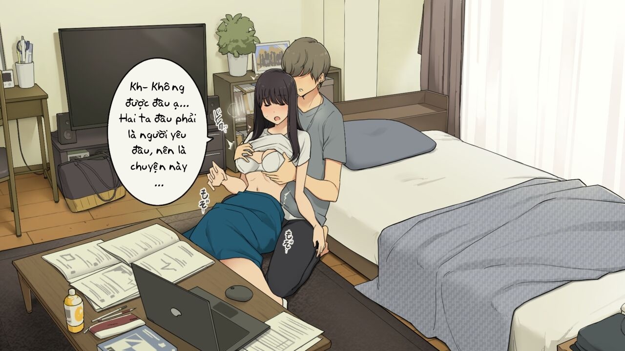 Đọc truyện hentai Học Nhóm Cùng Senpai - Oneshot