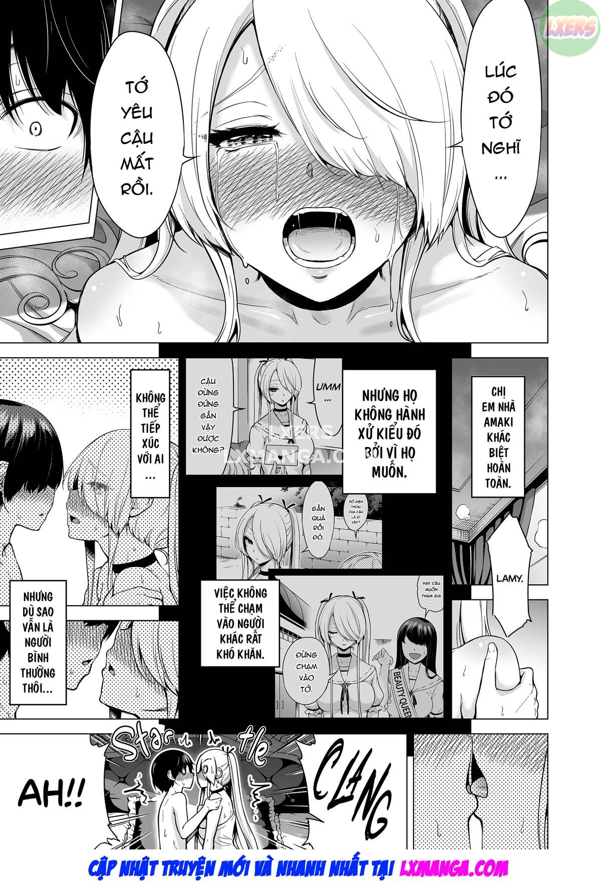 Đọc truyện hentai Vắt kiệt tinh trùng cùng ba chị em Succubus - Chap 1