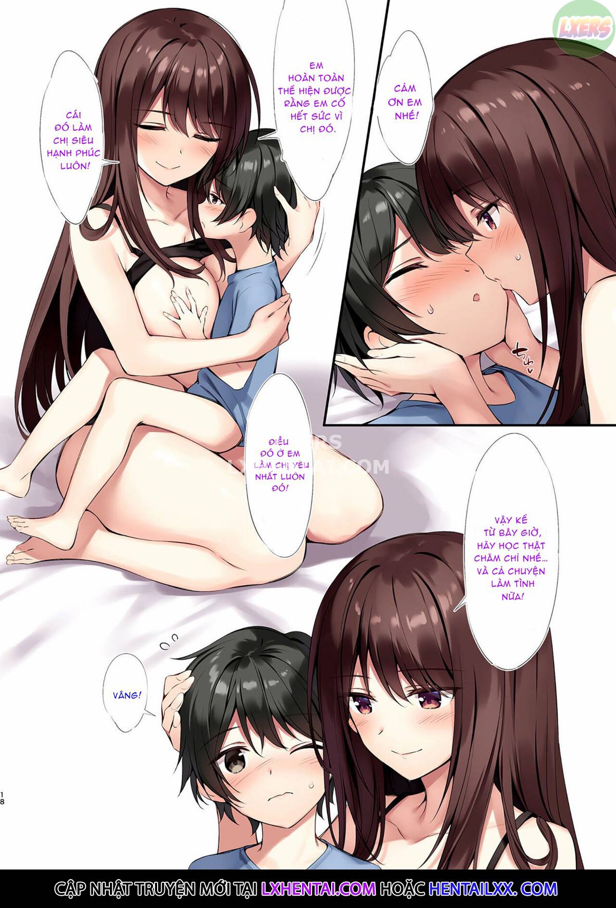 Đọc truyện hentai Come Study Together With Yutsuki Onee-Chan - Oneshot