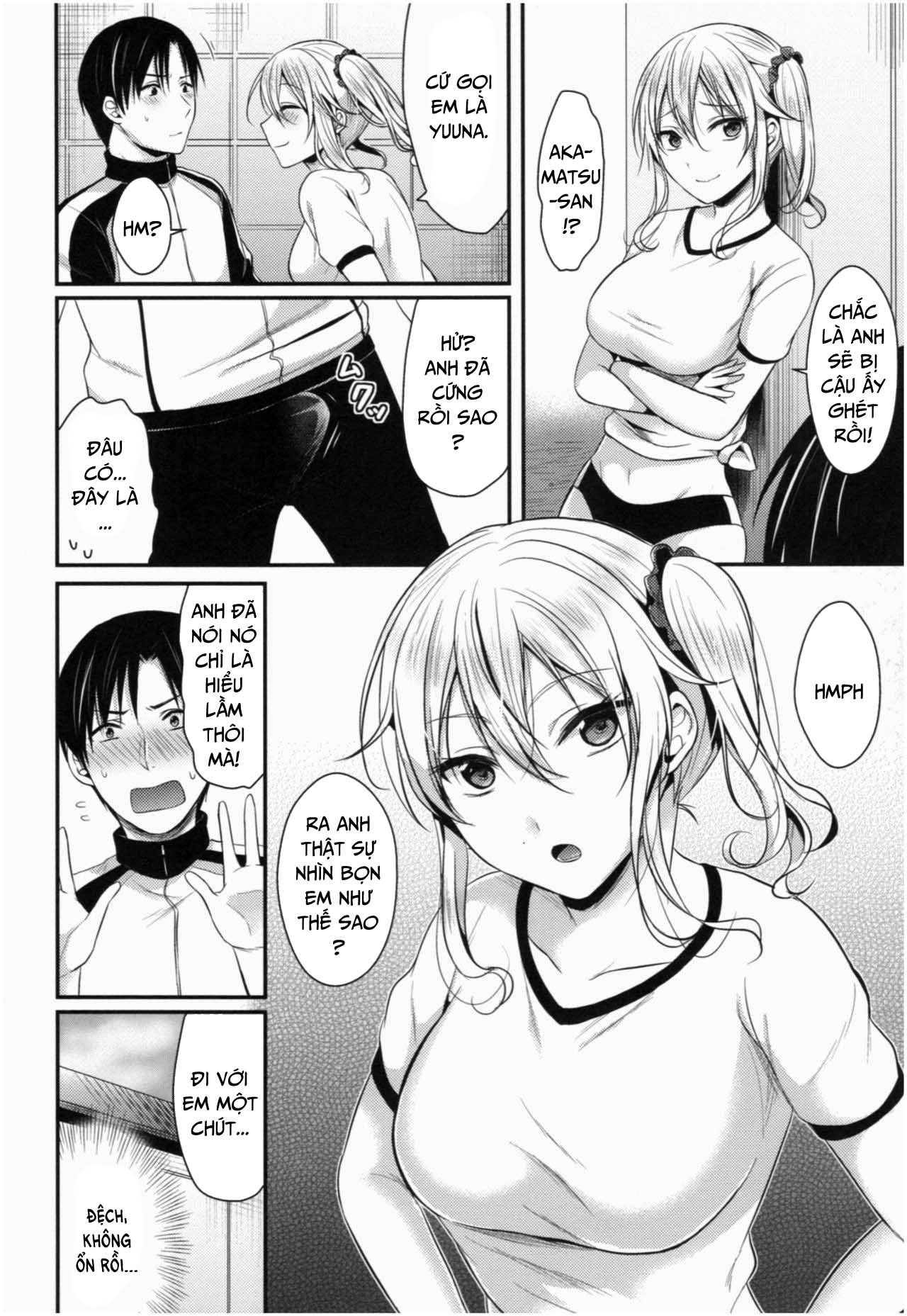 Đọc truyện hentai Joshi Rikujoubu Harem Training - Chap 1