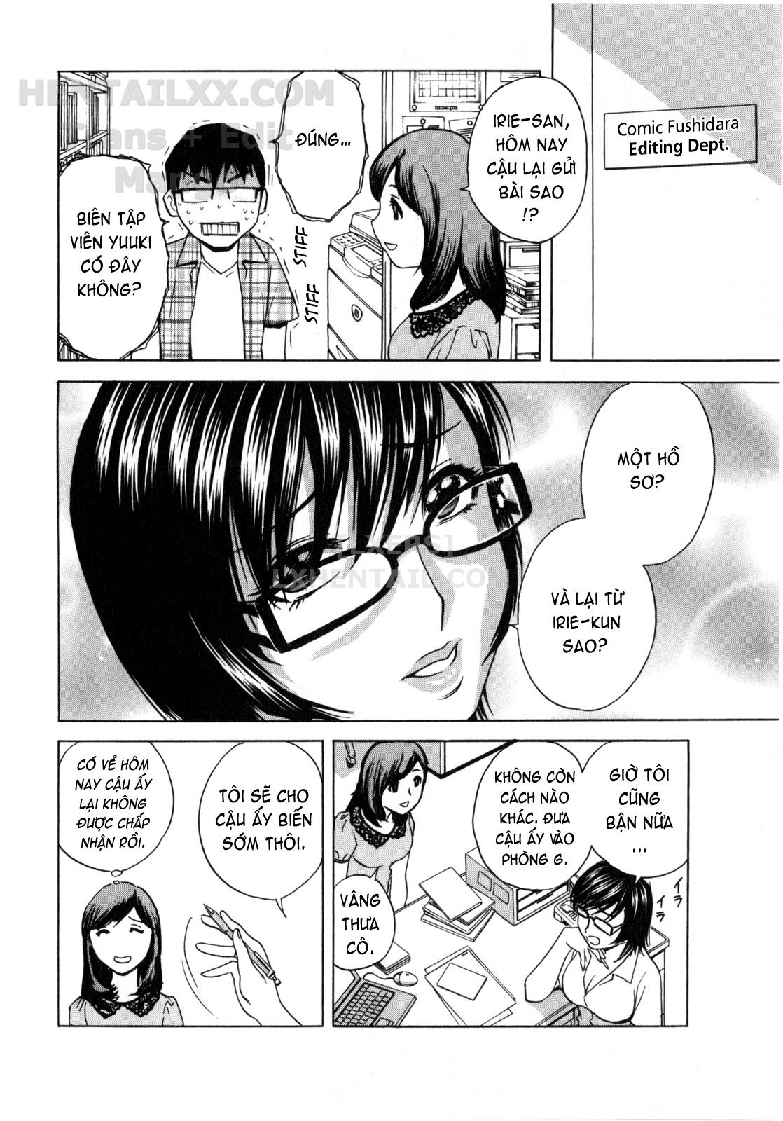 Đọc truyện hentai Life With Married Women Just Like A Manga - Chap 6