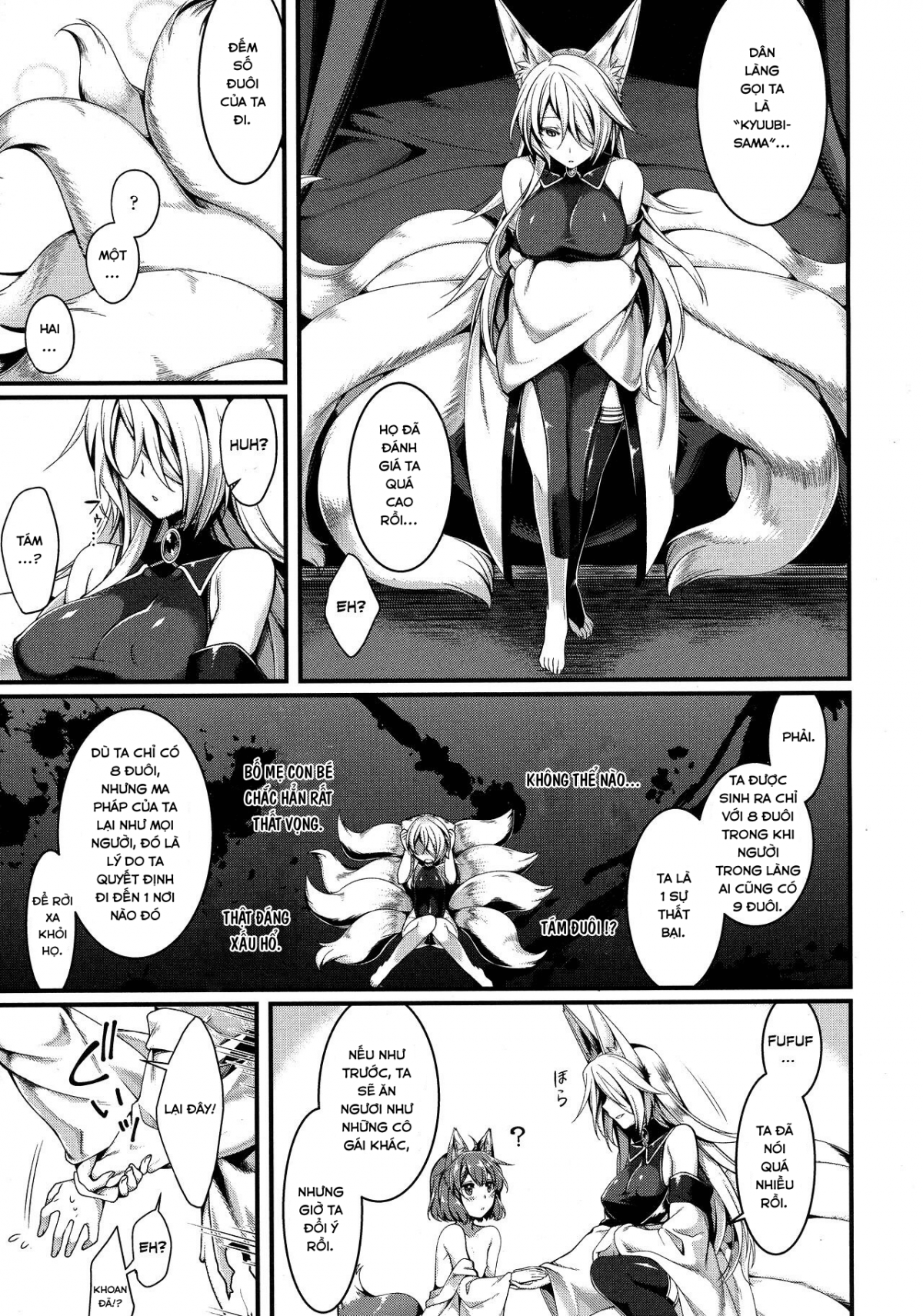 Đọc truyện hentai Kyubi-sama to Boku - Oneshot