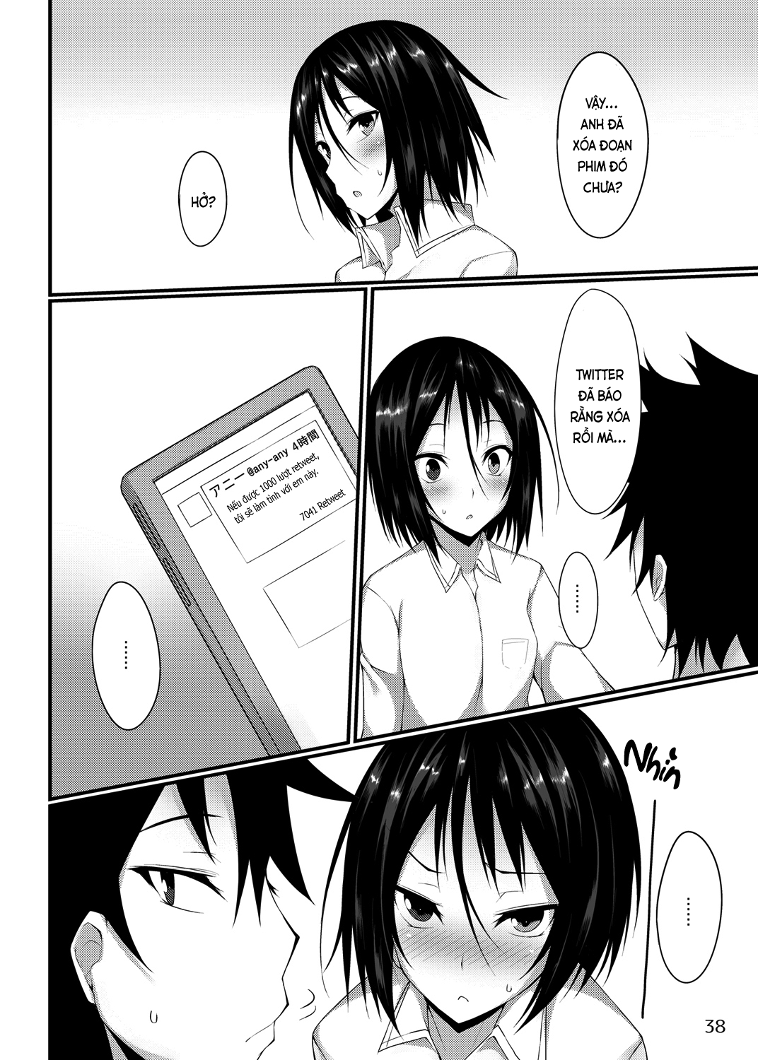 Đọc truyện hentai Chuyện chàng Nishi - Ch.02 Minami 1 (Twitter, truyện màu)