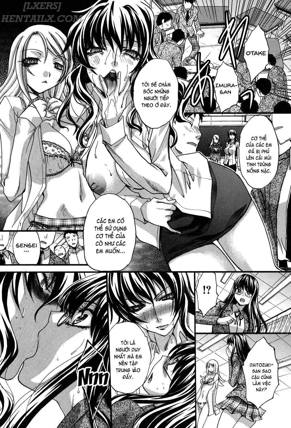 Đọc truyện hentai Houkago no Kanojo wa Neburarete Naku. - Chap 8