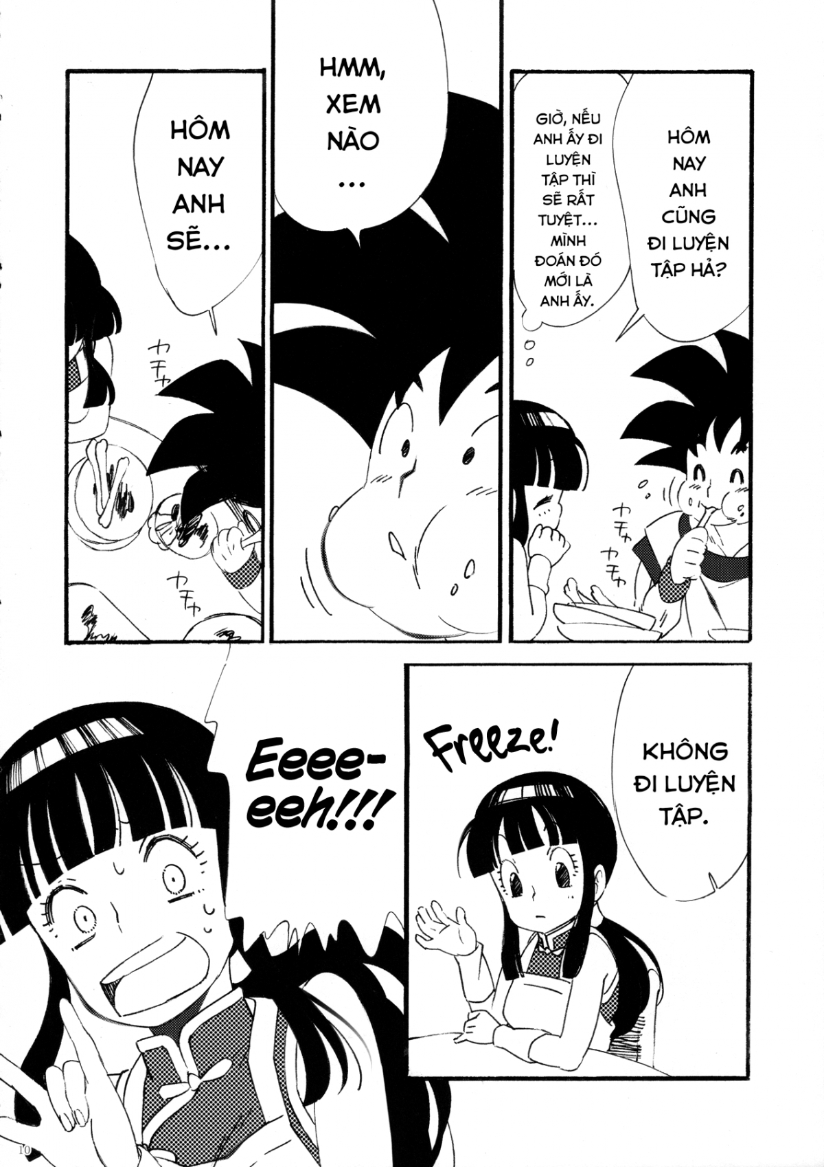Đọc truyện hentai Nghe em đi! (Dragon Ball) - Oneshot