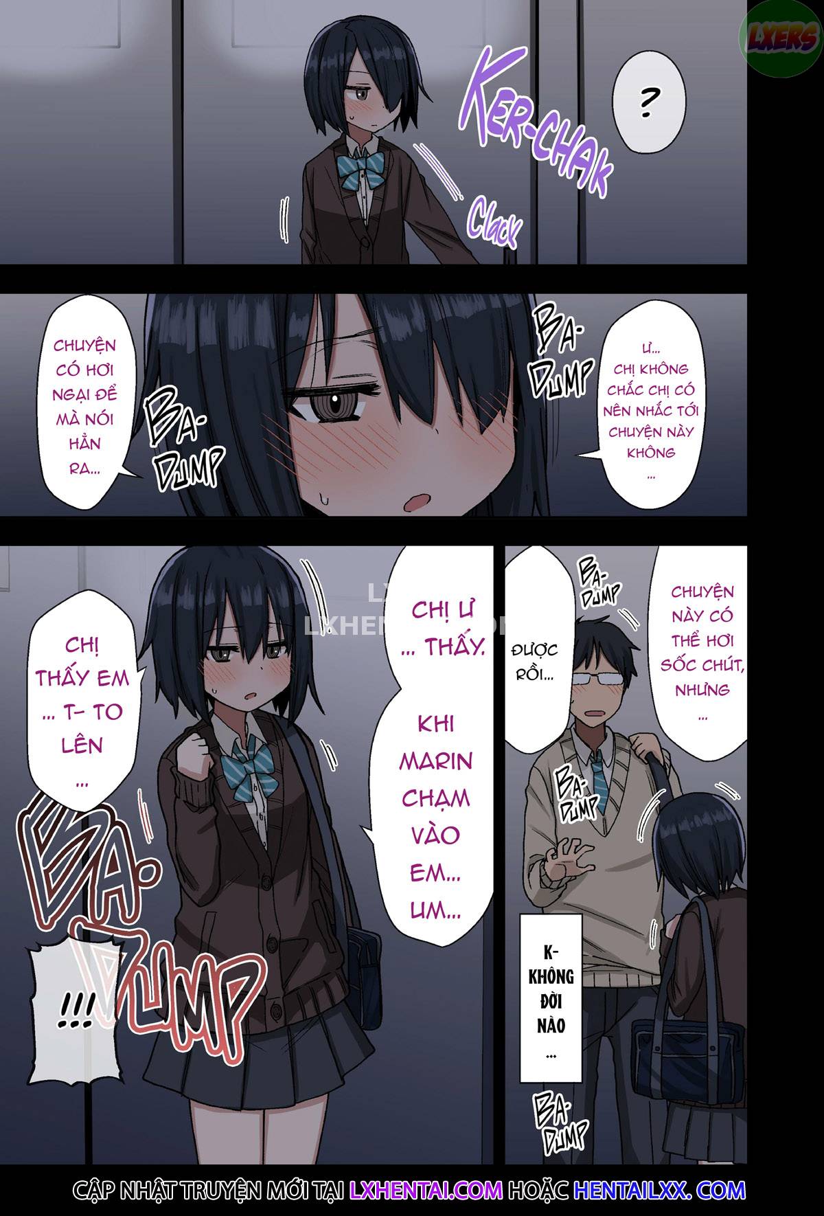 Đọc truyện hentai Vì senpai cho phép nên tôi đã làm chuyện đó với chị ấy - Chap 1 - Full Color