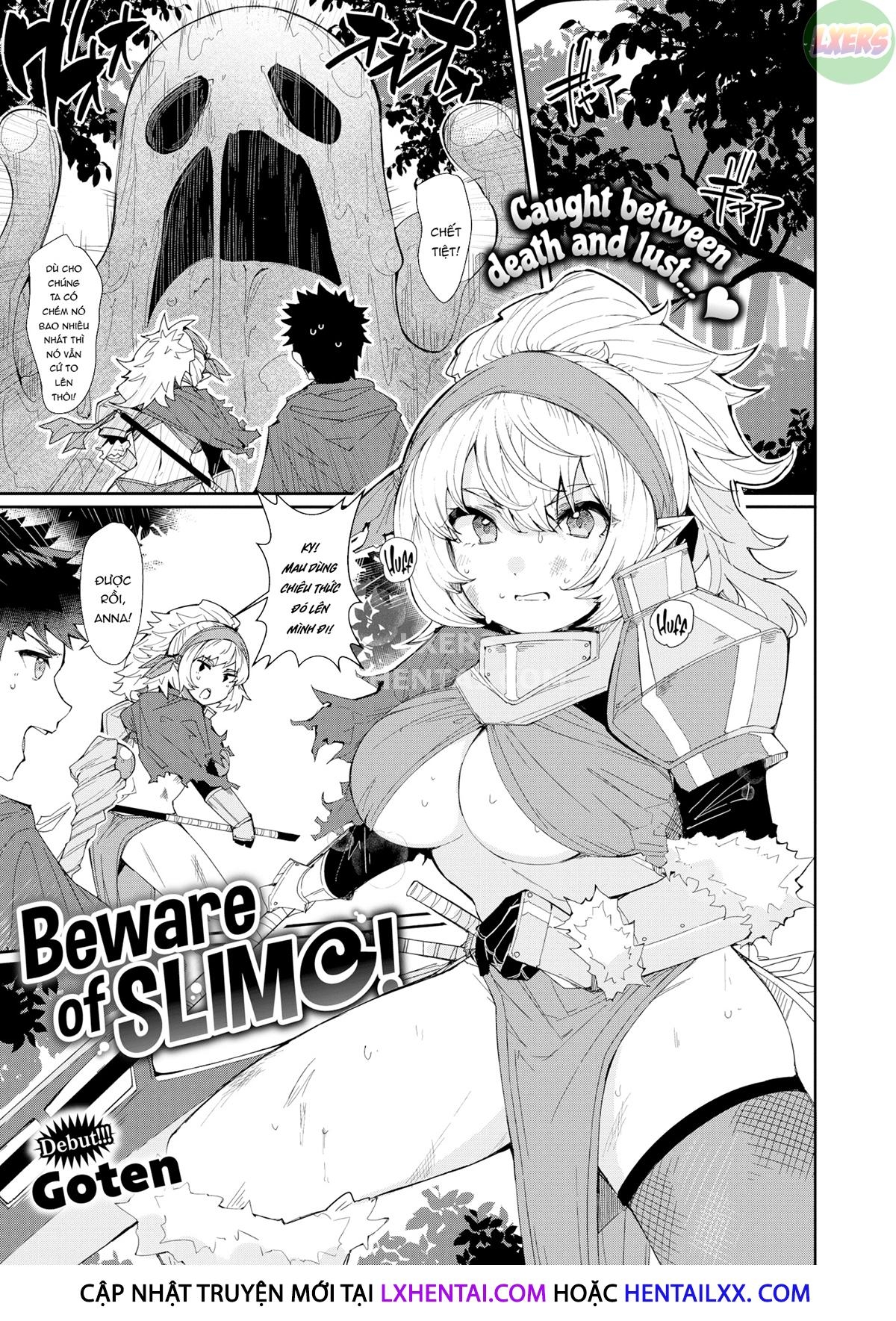 Đọc truyện hentai Cẩn thận với Slime! - Oneshot