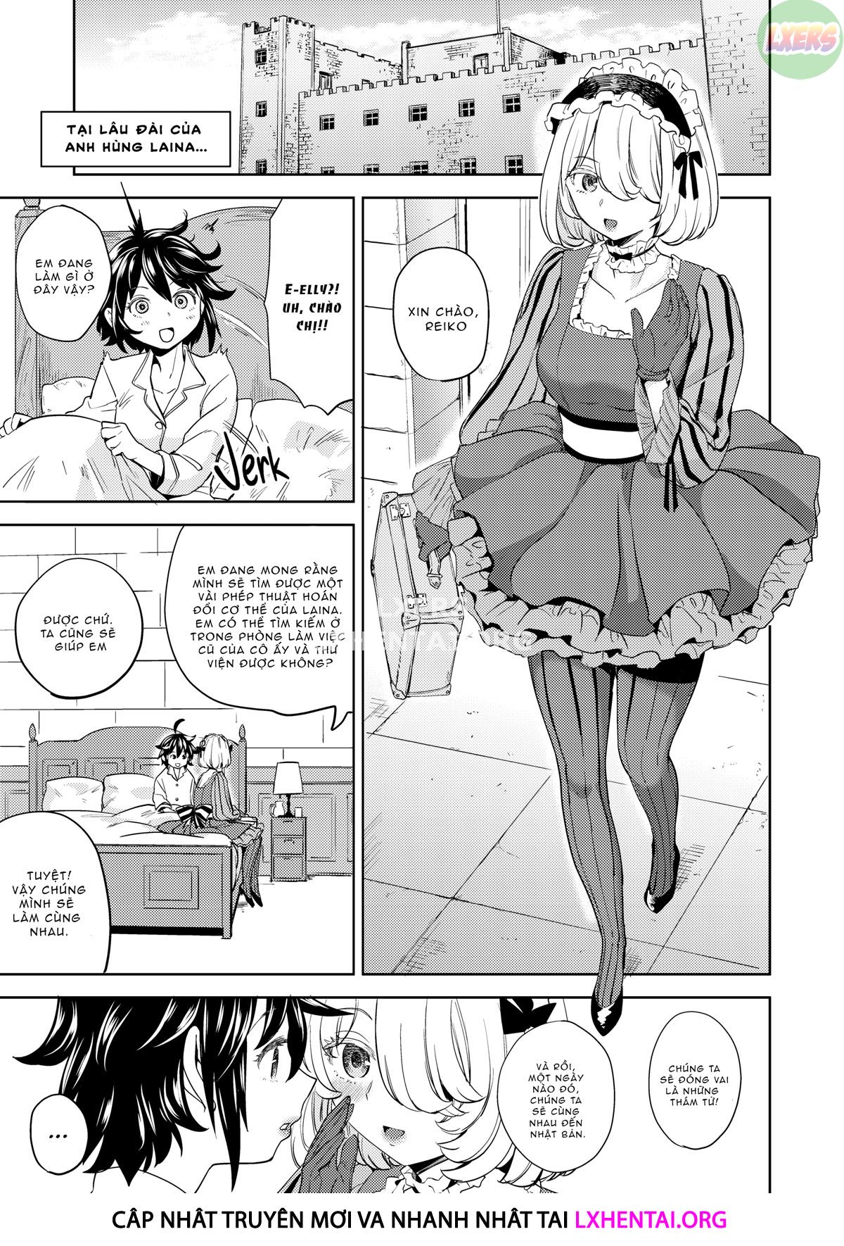 Đọc truyện hentai Tái sinh thành một nữ anh hùng có 5 người vợ quỷ - Chap 5