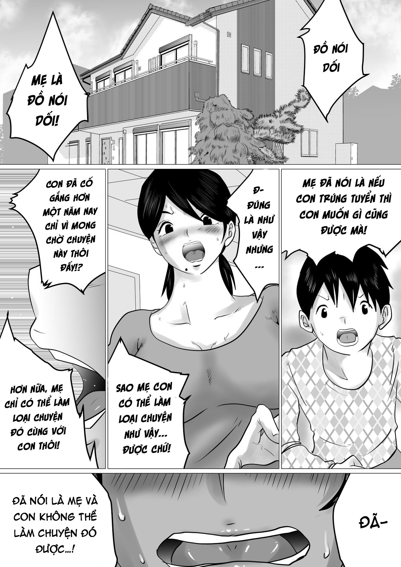 Đọc truyện hentai Món quà thi tốt với mẹ là địt! - Chap 1