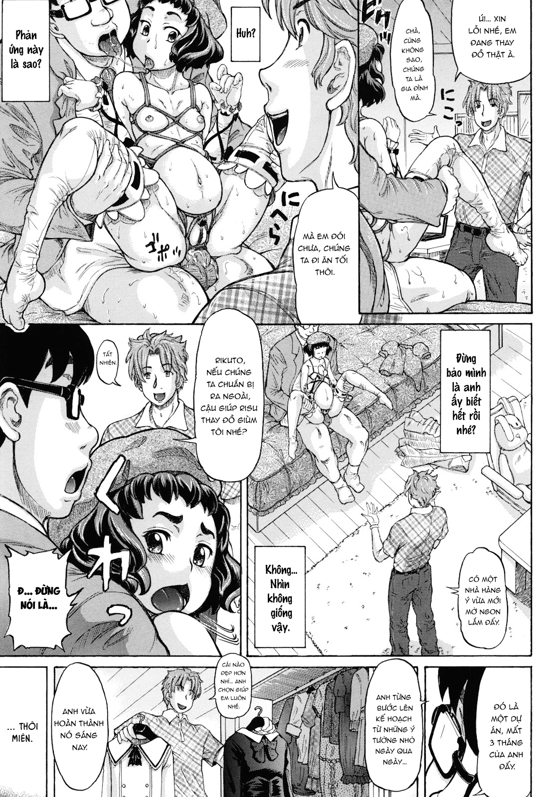 Đọc truyện hentai Hachimitsu Drop - Chap 6