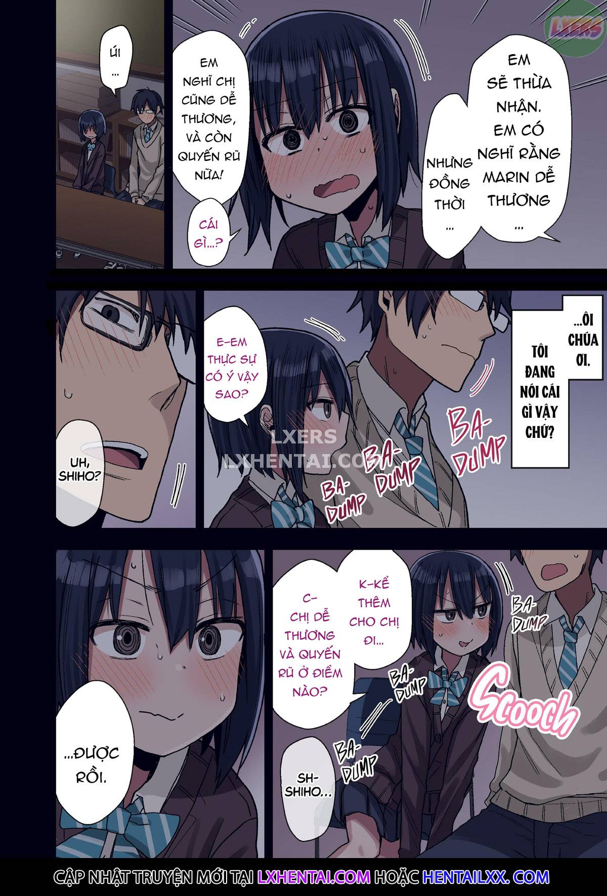 Đọc truyện hentai Vì senpai cho phép nên tôi đã làm chuyện đó với chị ấy - Chap 1 - Full Color