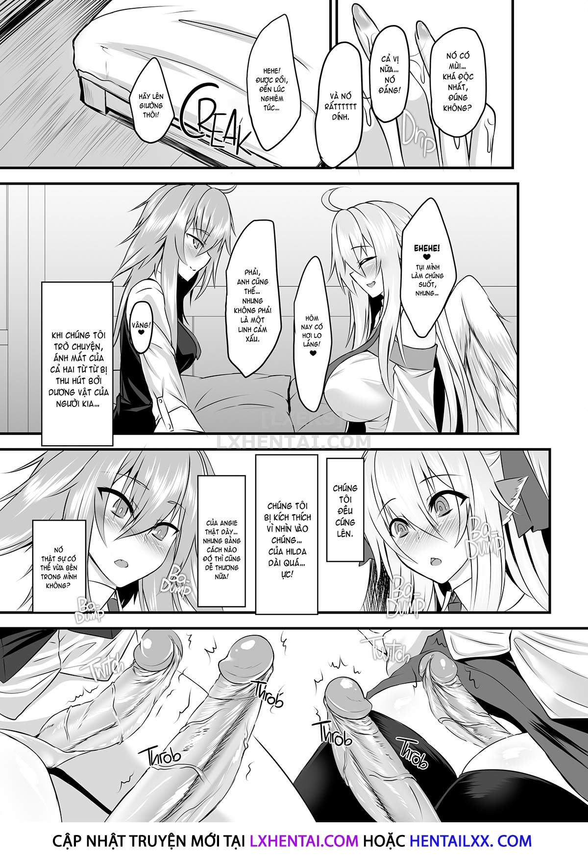 Đọc truyện hentai Two Flowers for Two Delivery Girls - Oneshot
