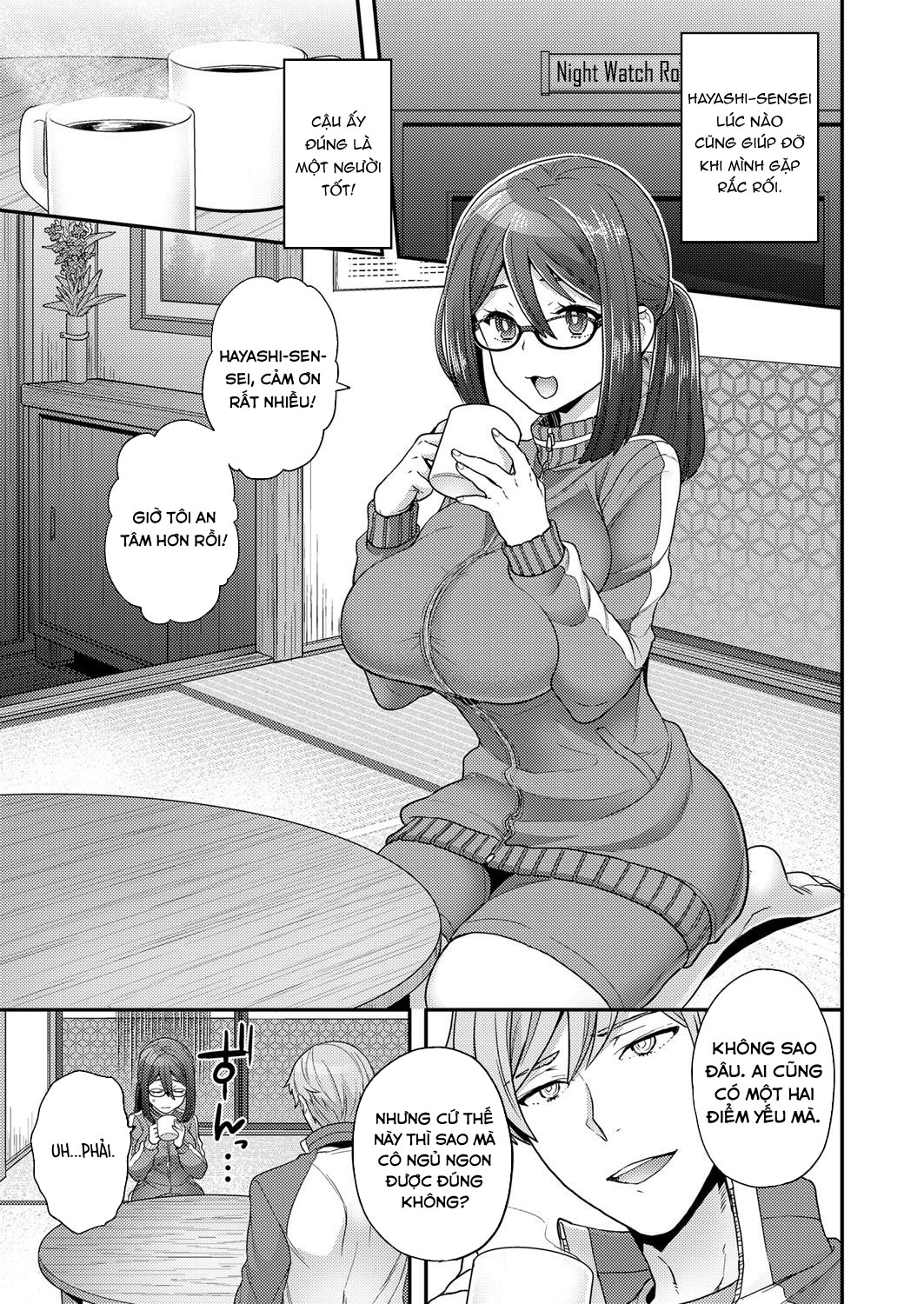 Đọc truyện hentai Secret Night Watch - Oneshot