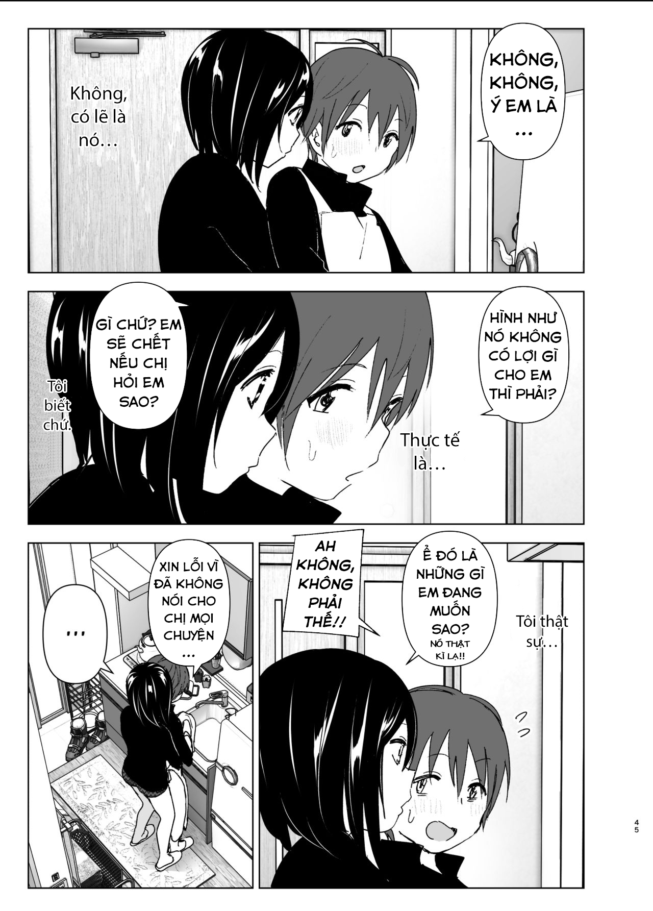 Đọc truyện hentai Em muốn ở lại với chị - Phần Cuối