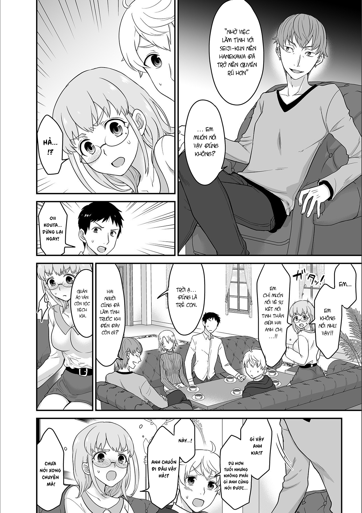 Đọc truyện hentai Anh ta không thể làm em thỏa mãn vậy thì anh có làm được không? - Chap 8