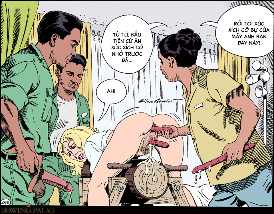 Đọc truyện hentai Con ghệ tóc vàng - Cạc nổ bùm bum