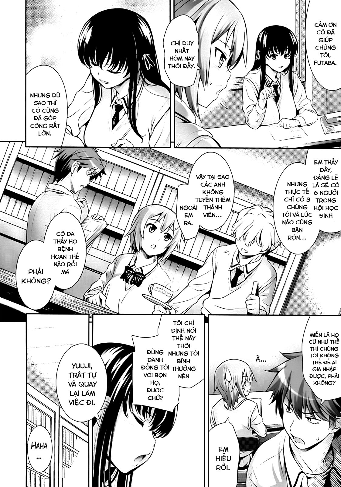 Đọc truyện hentai Ngôi trường nơi mà tình yêu là không cần thiết - Chapter 3