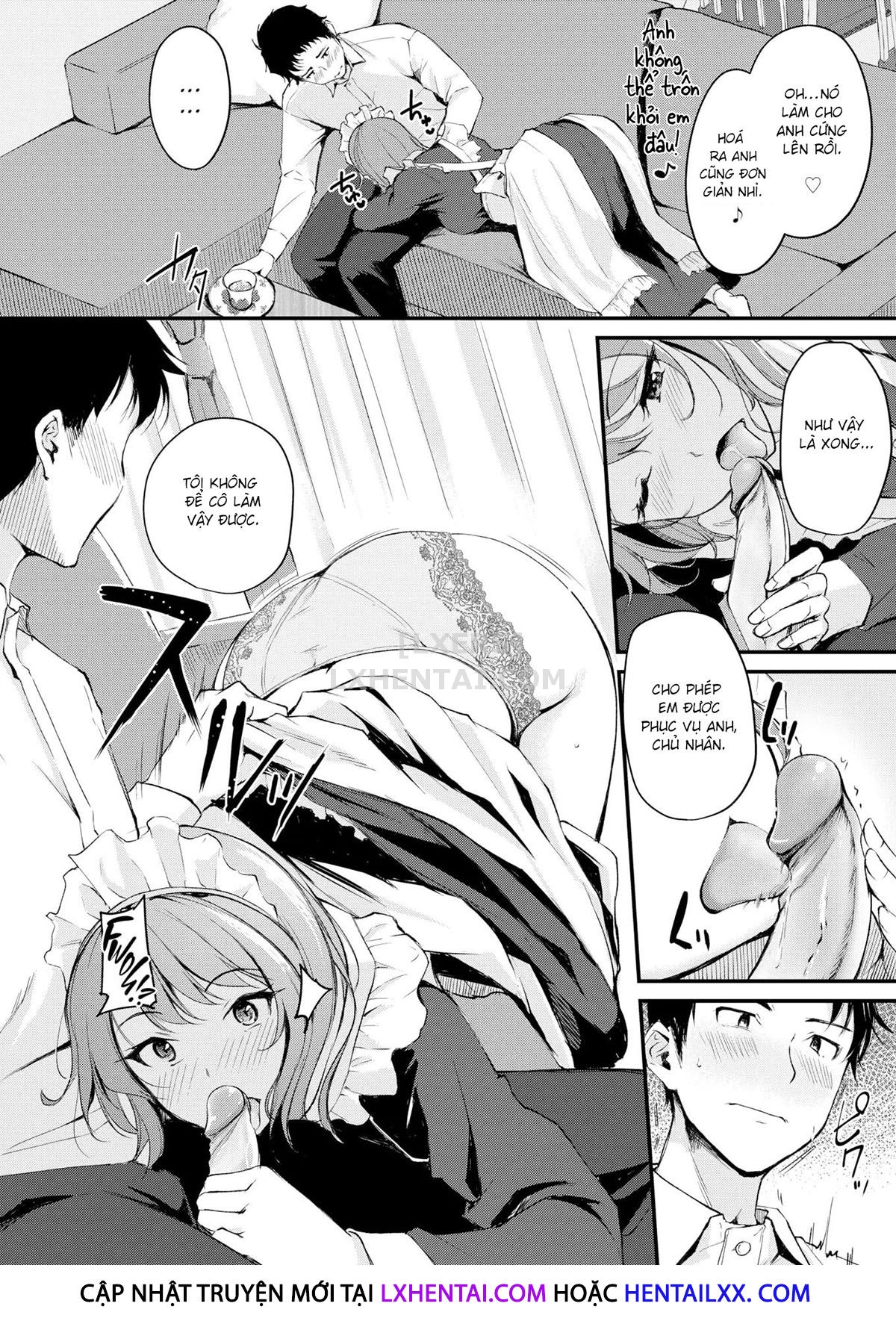 Đọc truyện hentai Maid Play - Oneshot