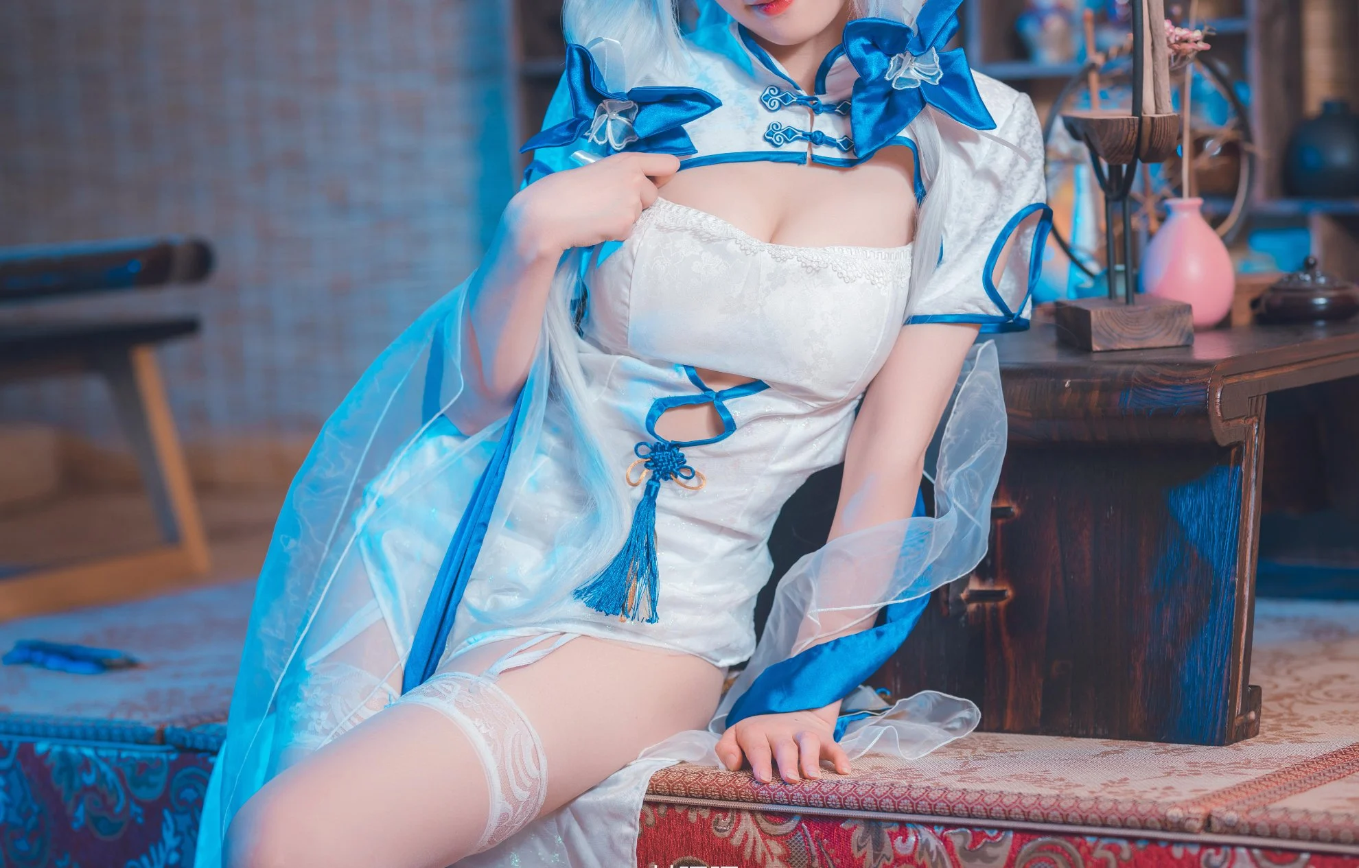 Đọc truyện hentai Tuyển tập Albums siêu phẩm Cosplay - Chap 892 - Fengjiang v NO.001 Azur Lane Glory